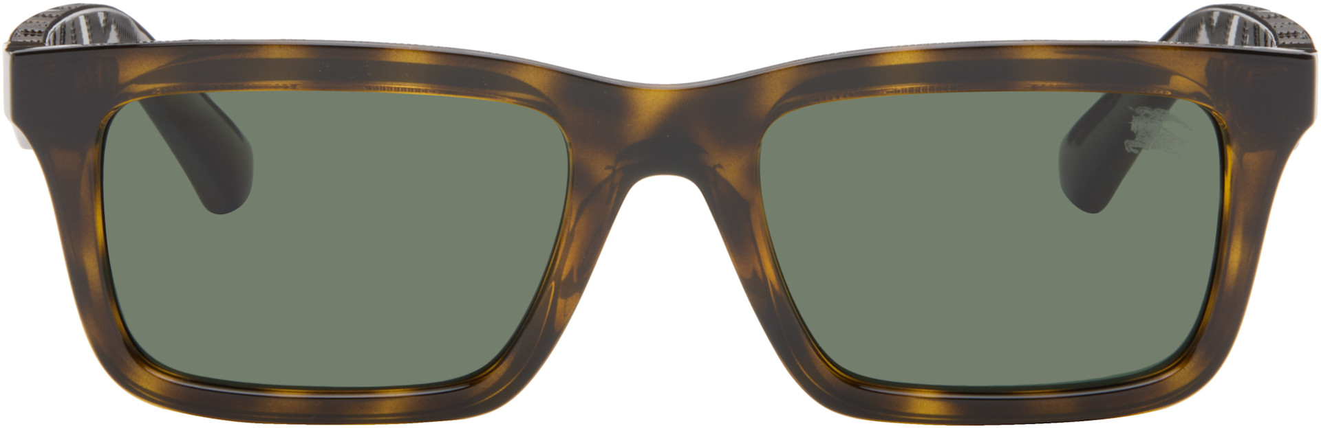 Burberry - Brown Rectangular Sunglasses