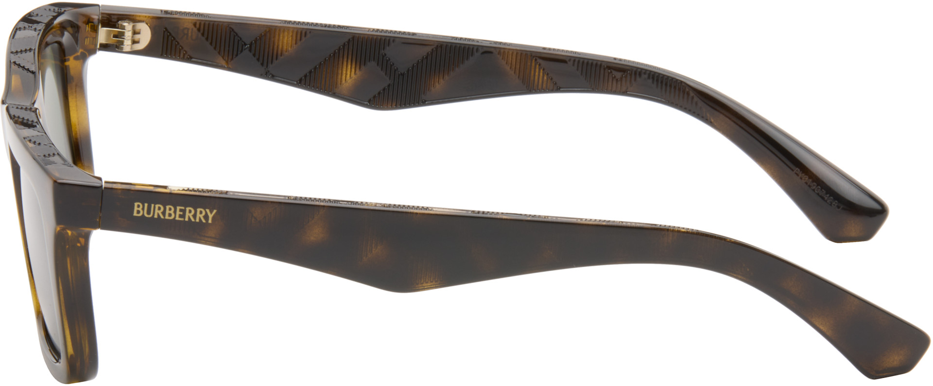 Burberry - Brown Rectangular Sunglasses