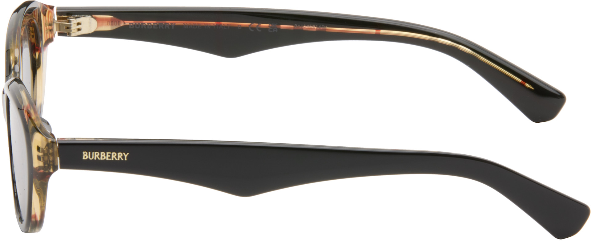 Burberry: Black Cat-Eye Sunglasses | SSENSE Canada