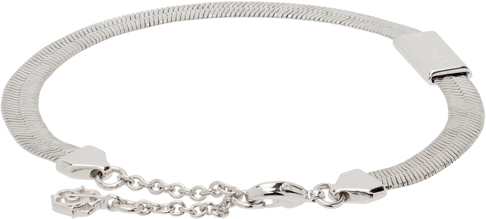 Burberry - Engraved Check Bracelet