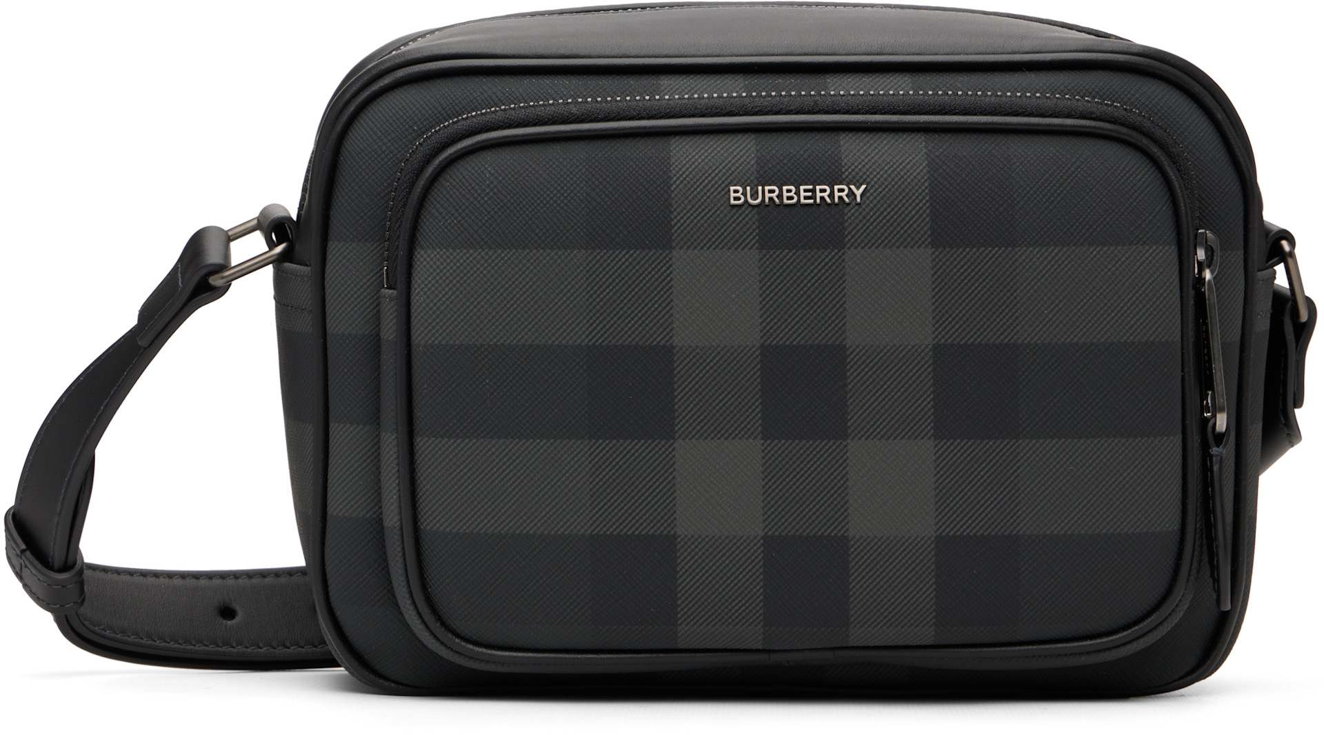 Burberry - 블랙 패디 메신저백
