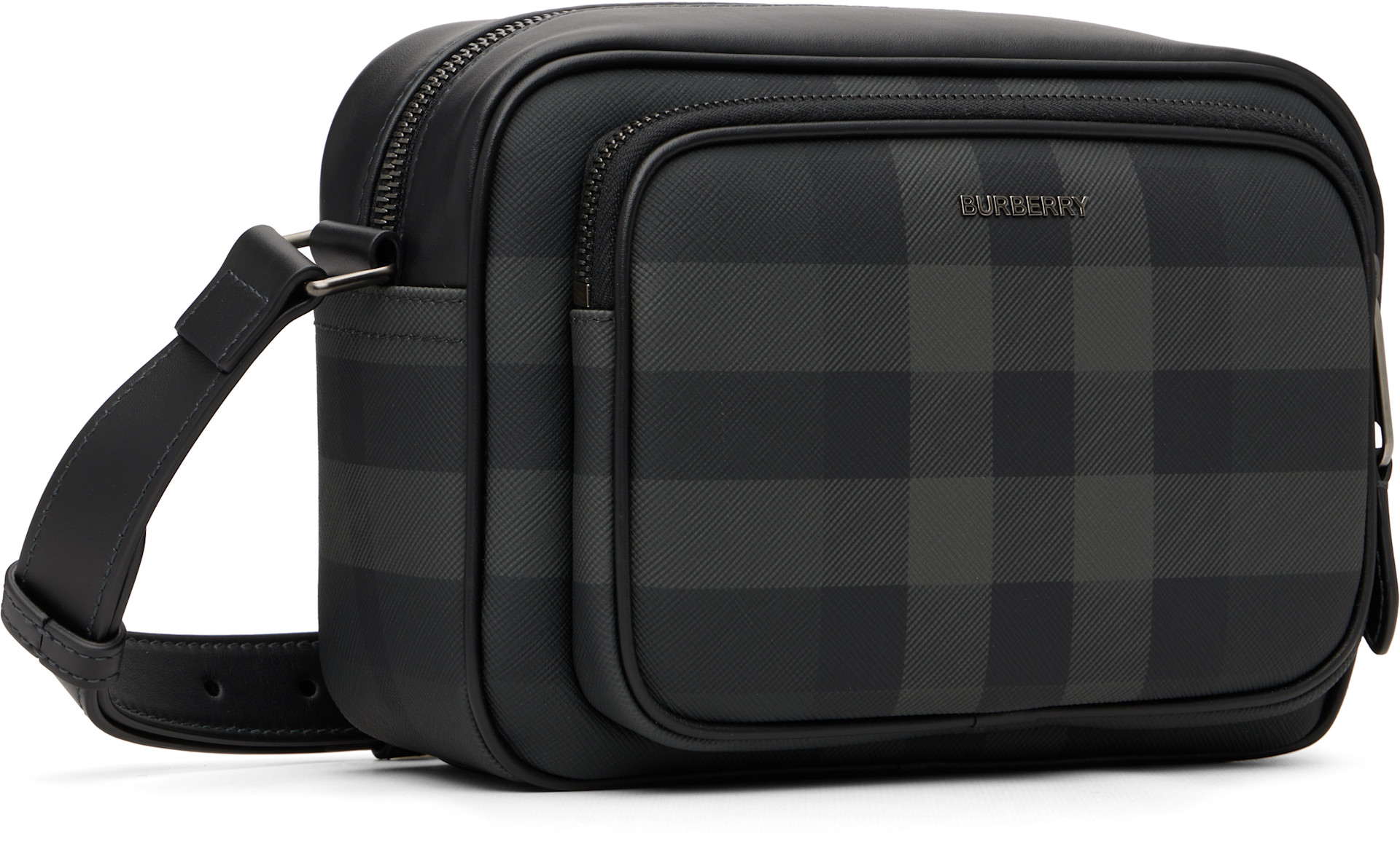 Burberry - 블랙 패디 메신저백