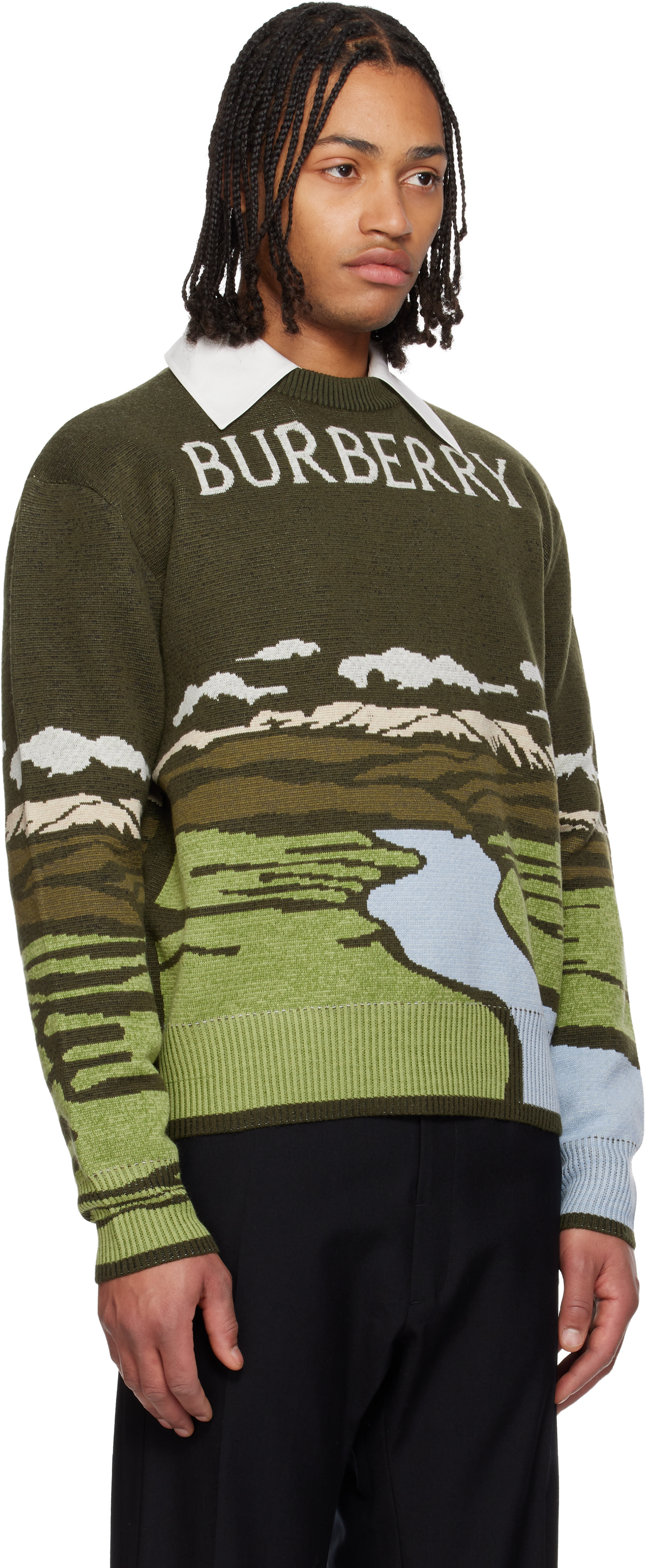 バーバリー BURBERRY 4072649 ニット メンズ ラグジュアリー ニットウェア | Burberry® 公式サイト
