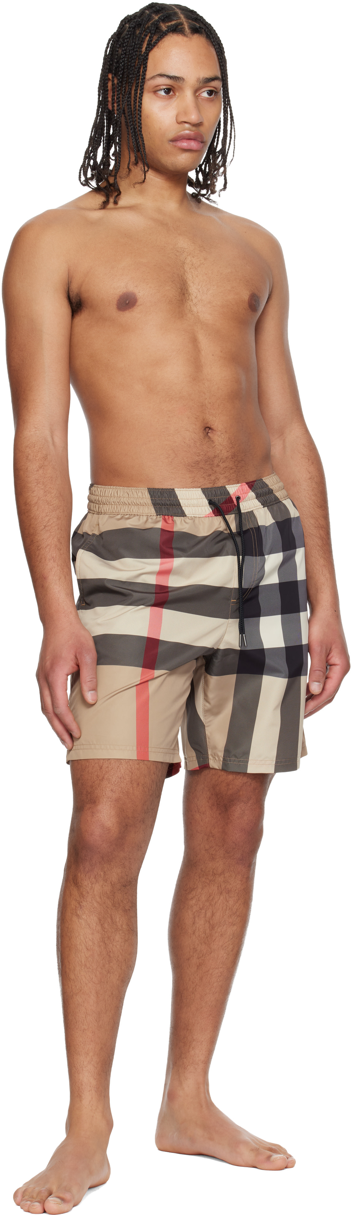 Burberry - Maillot de bain Guildes beige