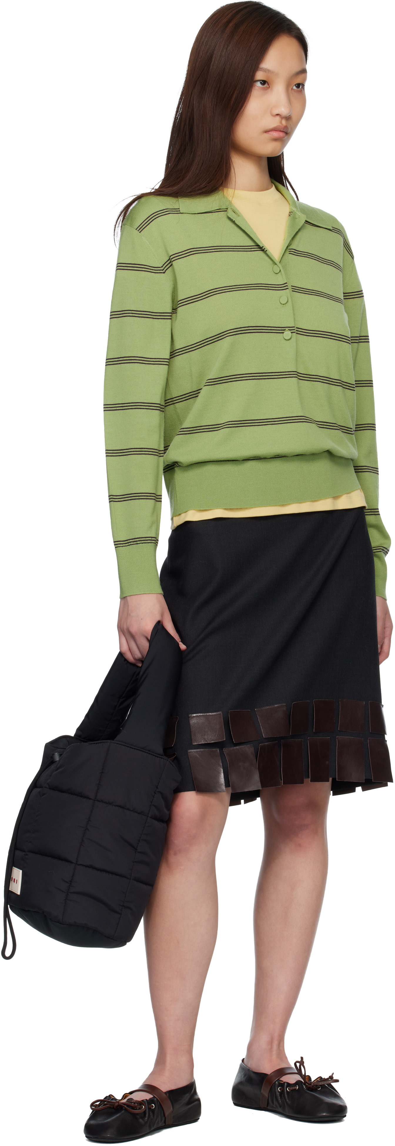 Marni - Sac seau noir