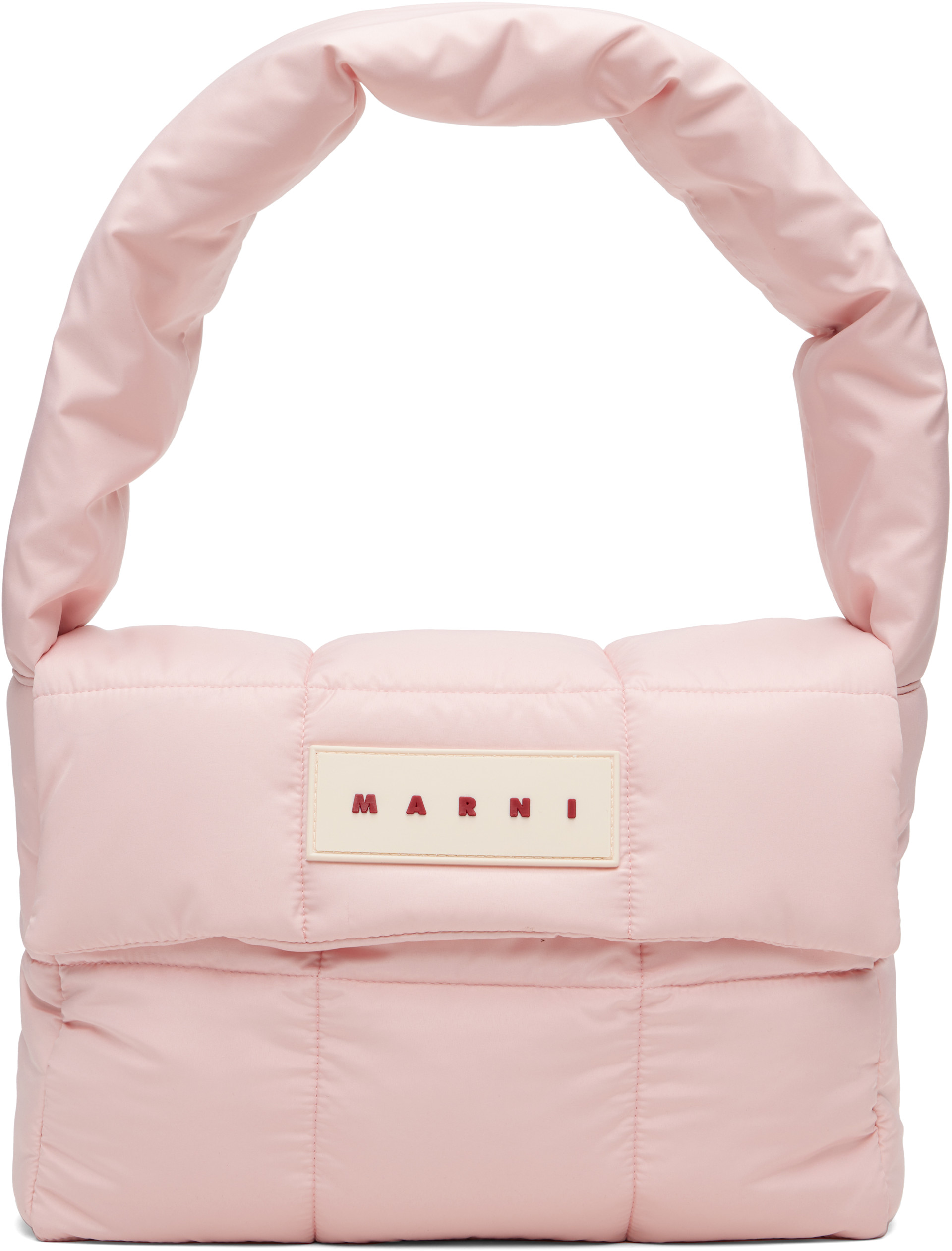 Marni - Sac matelassé rose