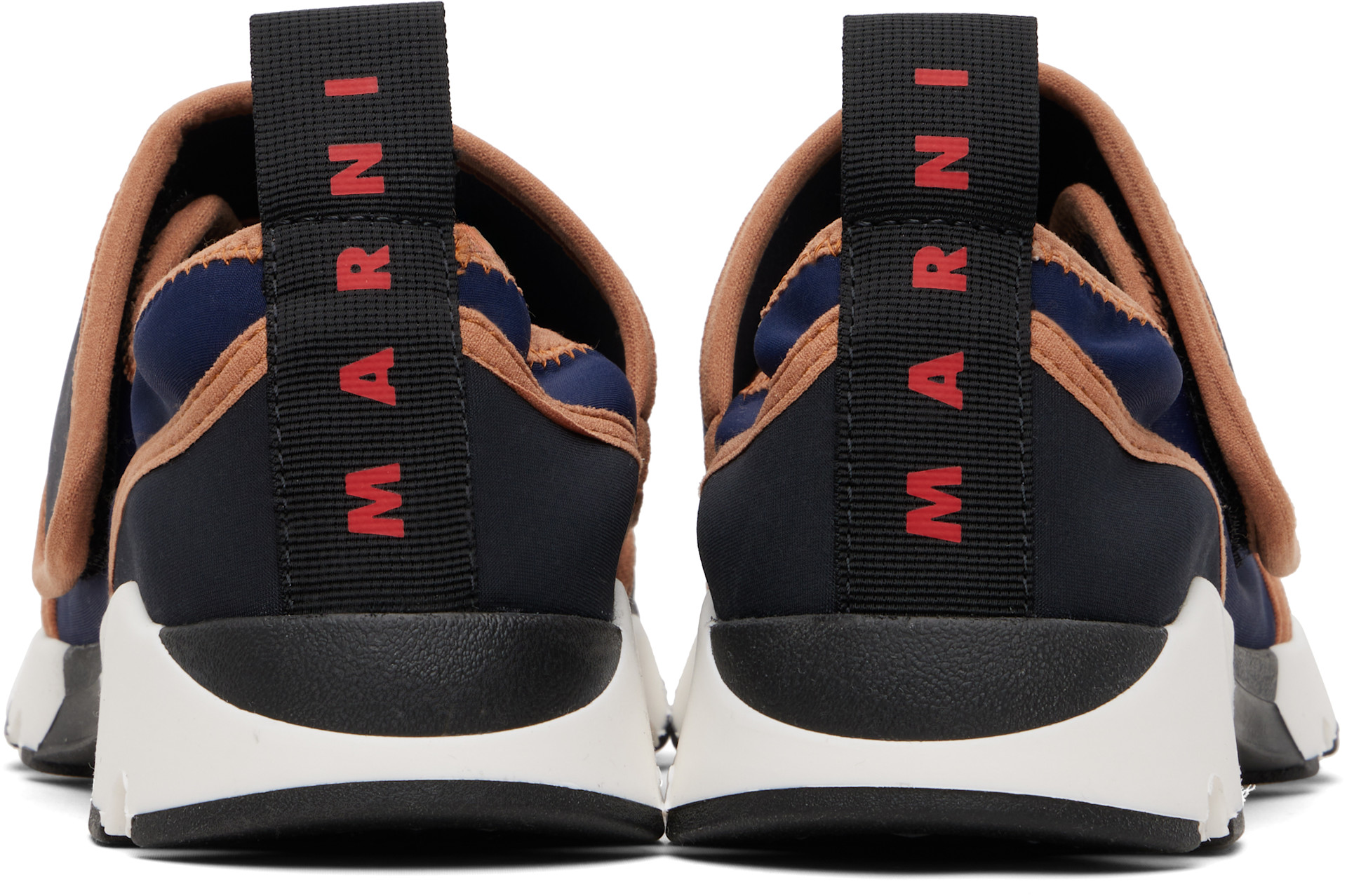 Marni - Navy Velcro Sneakers