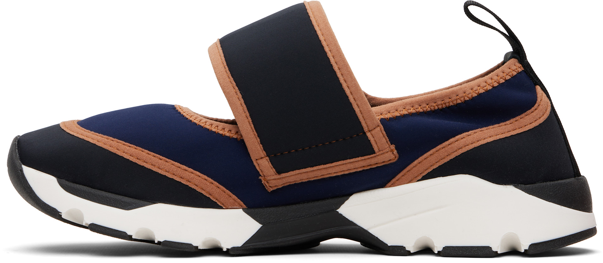 Marni - Navy Velcro Sneakers
