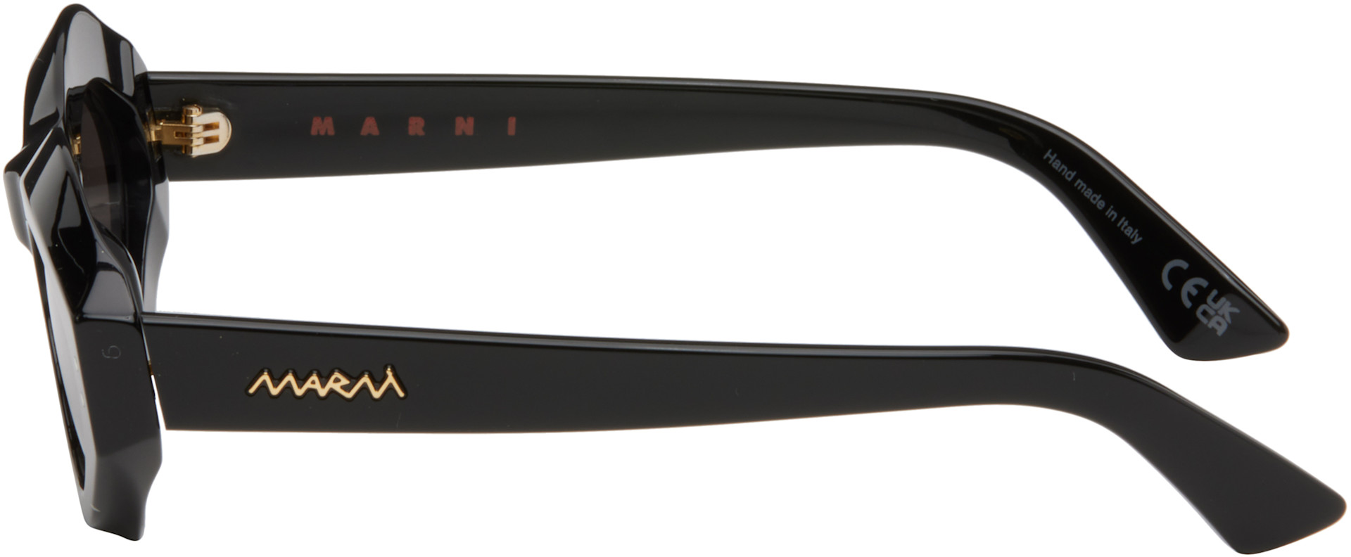 Marni: Black RETROSUPERFUTURE Edition Zytherin Sunglasses | SSENSE