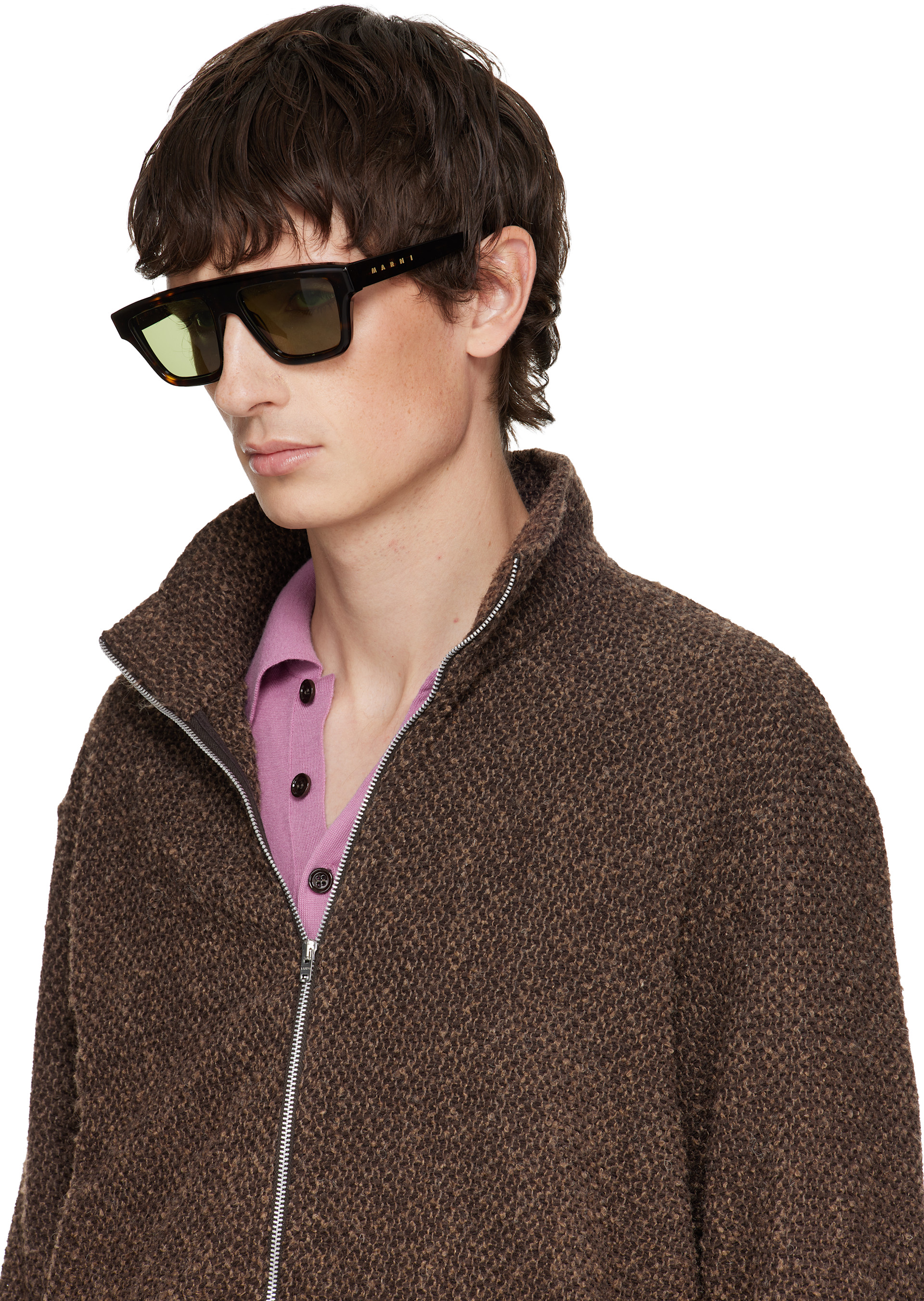 MARNI サングラス Marni: ブラウン RETROSUPERFUTUREエディション Nistakari サングラス