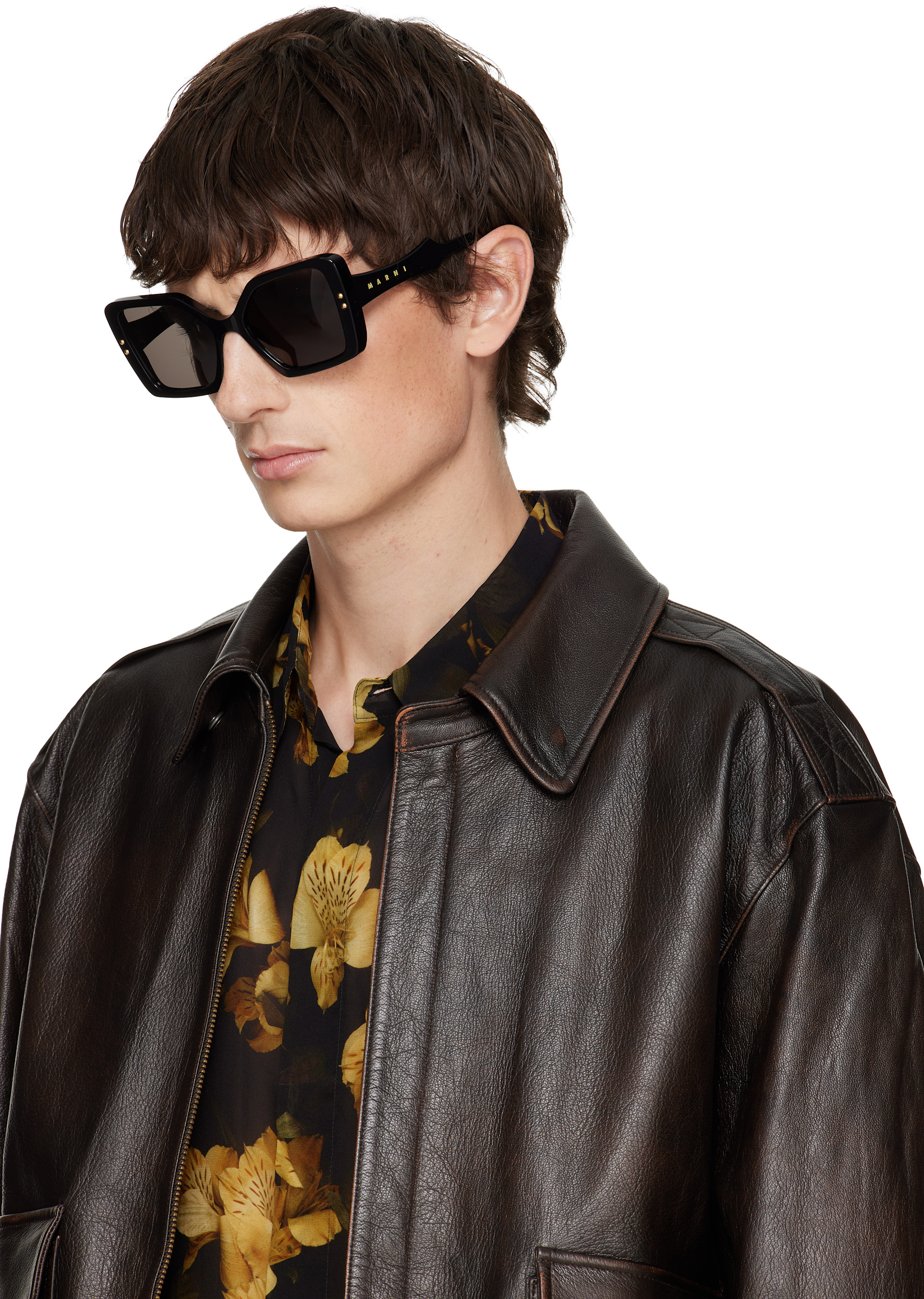 Marni - 블랙 RETROSUPERFUTURE 님렐라 선글라스