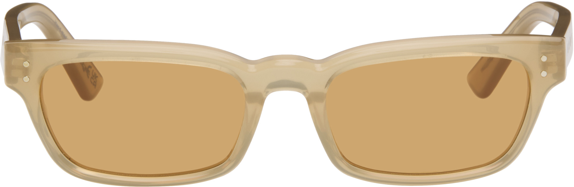 Marni 53mm Round flower Sunglasses ice beige Marni Marni sunglasses | Grailed main image 3