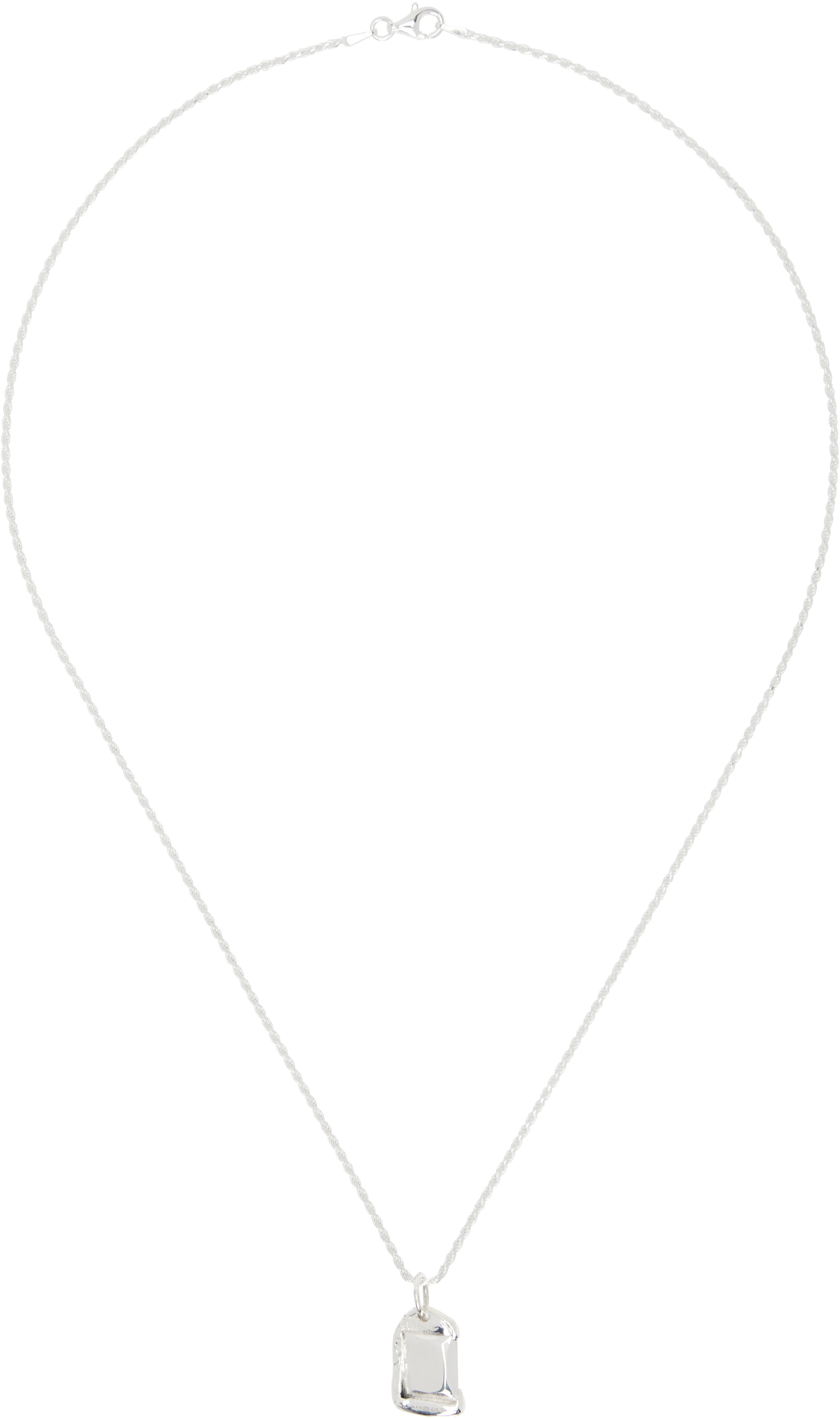 Bleue Burnham - Collier à pendentif Rose - Impression