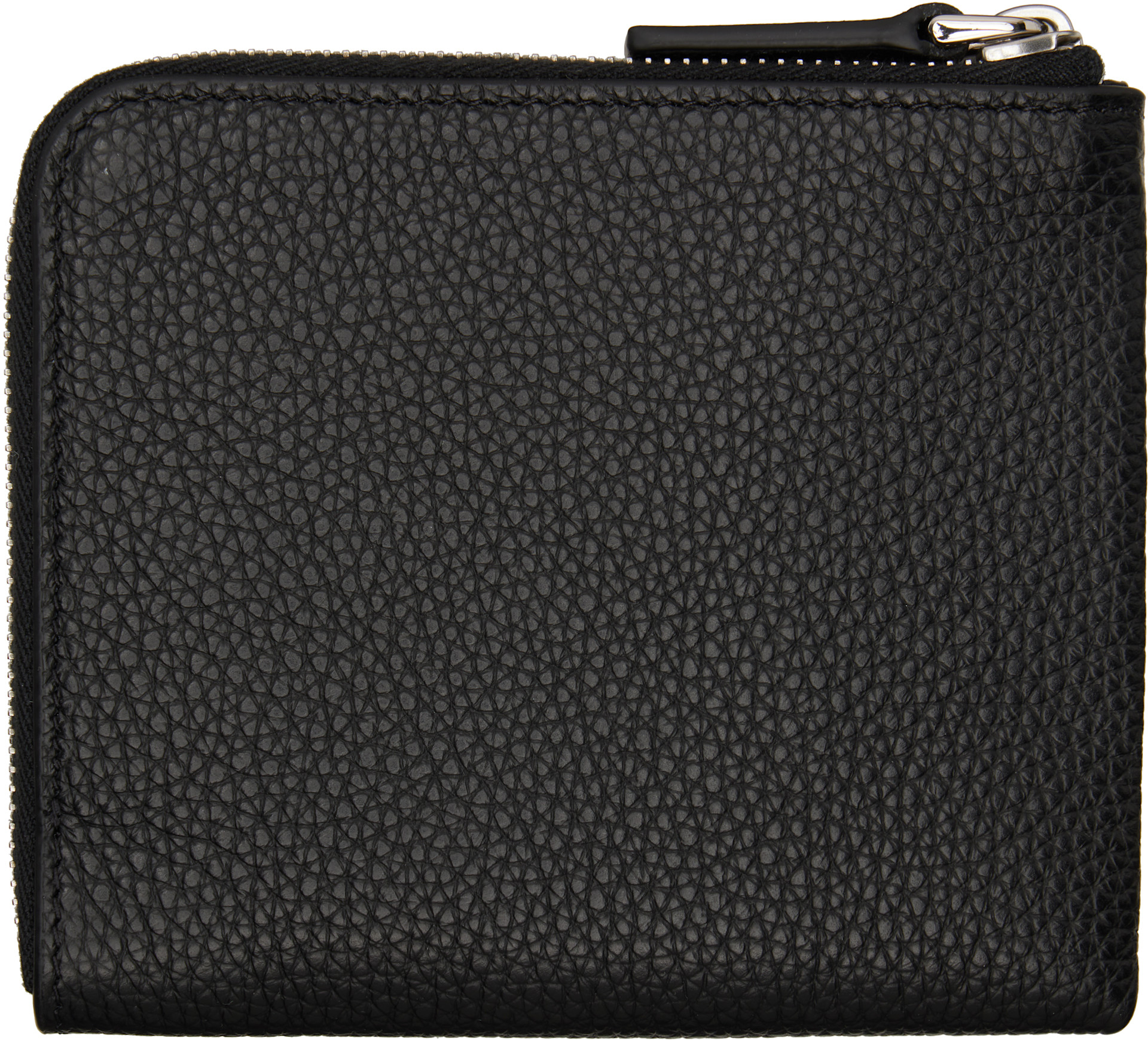 Marni: ブラック 'Marni Mending' Embroidery ジップアラウンド