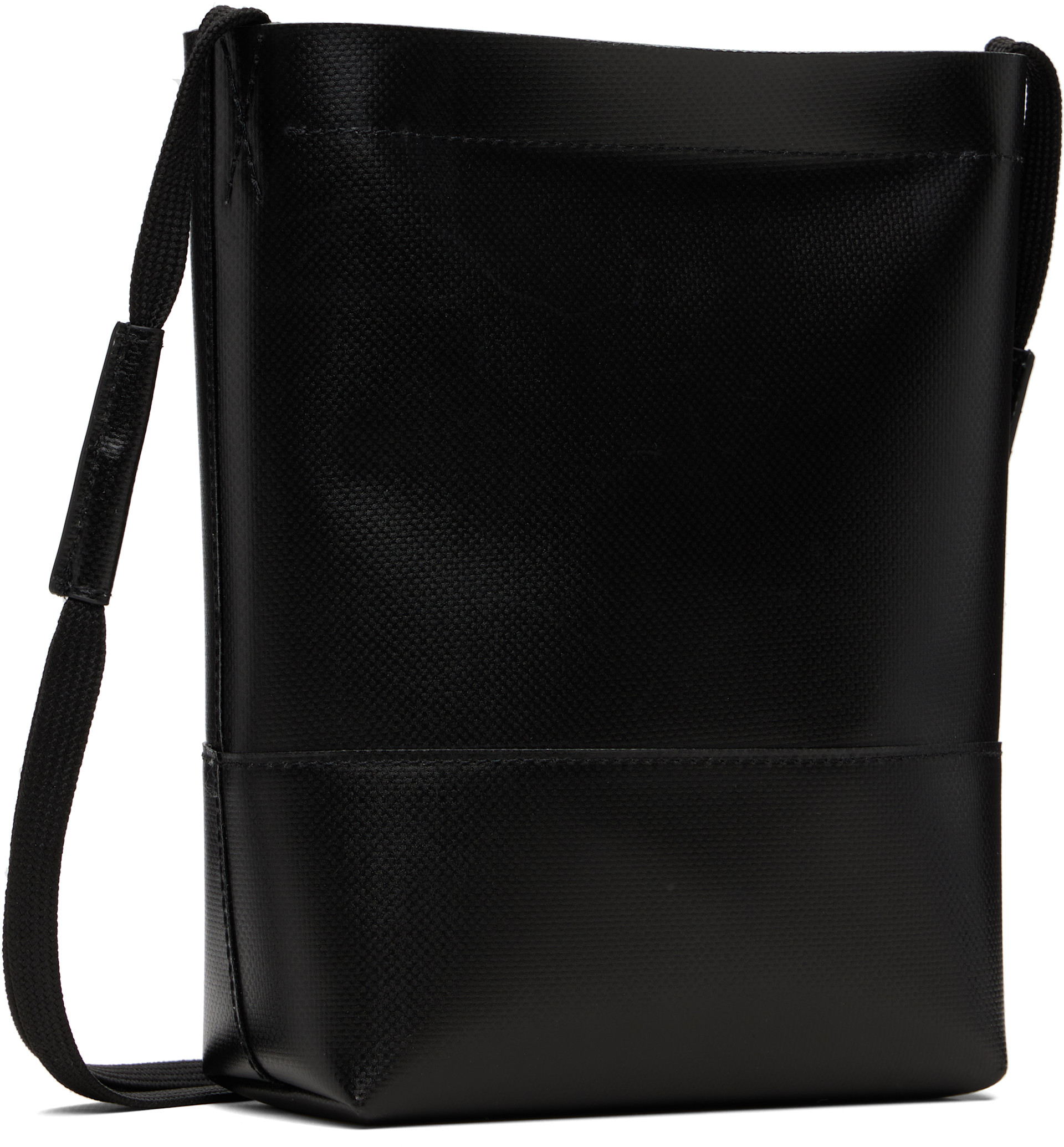 Marni - Black Shoelace Strap Crossbody Bag