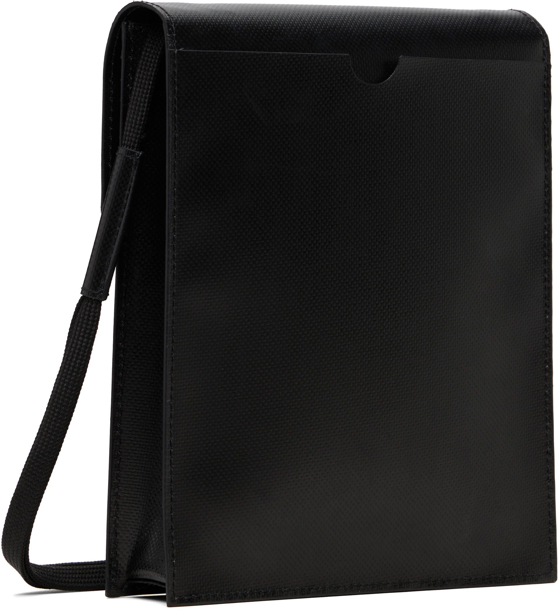 Marni - Black Shoelace Strap Crossbody Bag