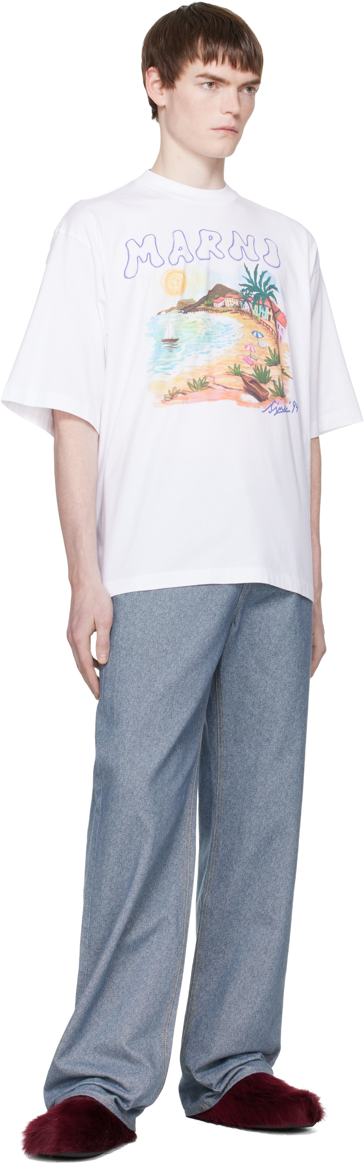 Marni: ホワイト 