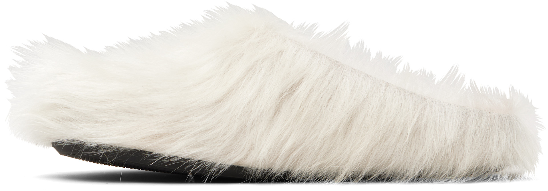 Marni - Off-White Fussbett Sabot Slip-on Loafers