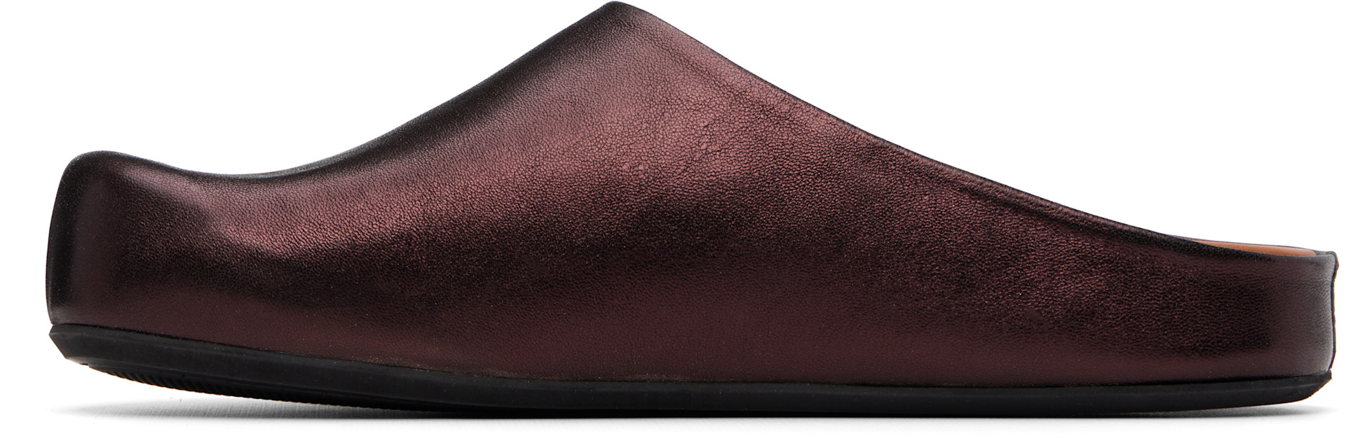 Marni - Brown Fussbett Sabot Slip-On Loafers