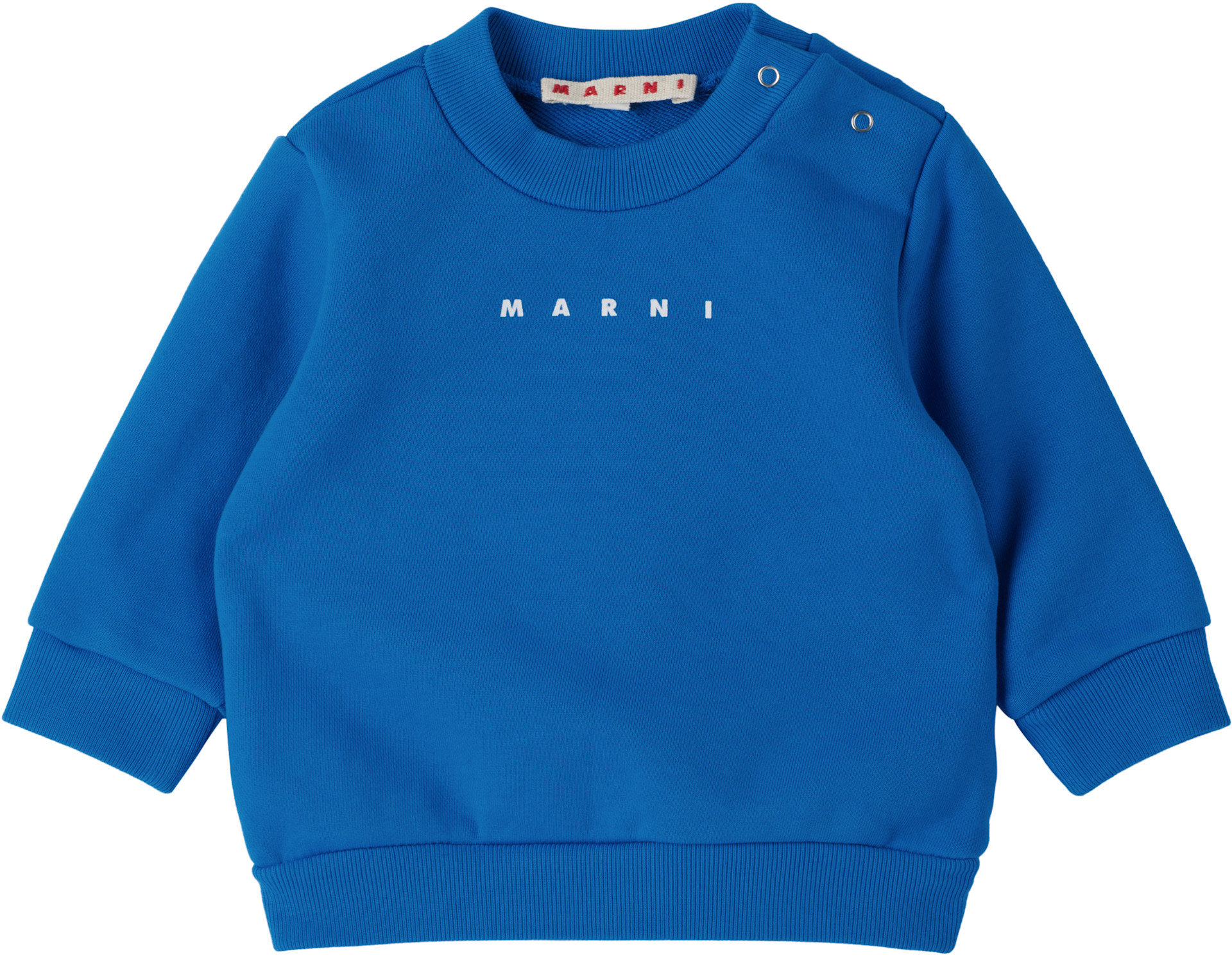 Marni - 베이비 블루 코튼 트랙 수트