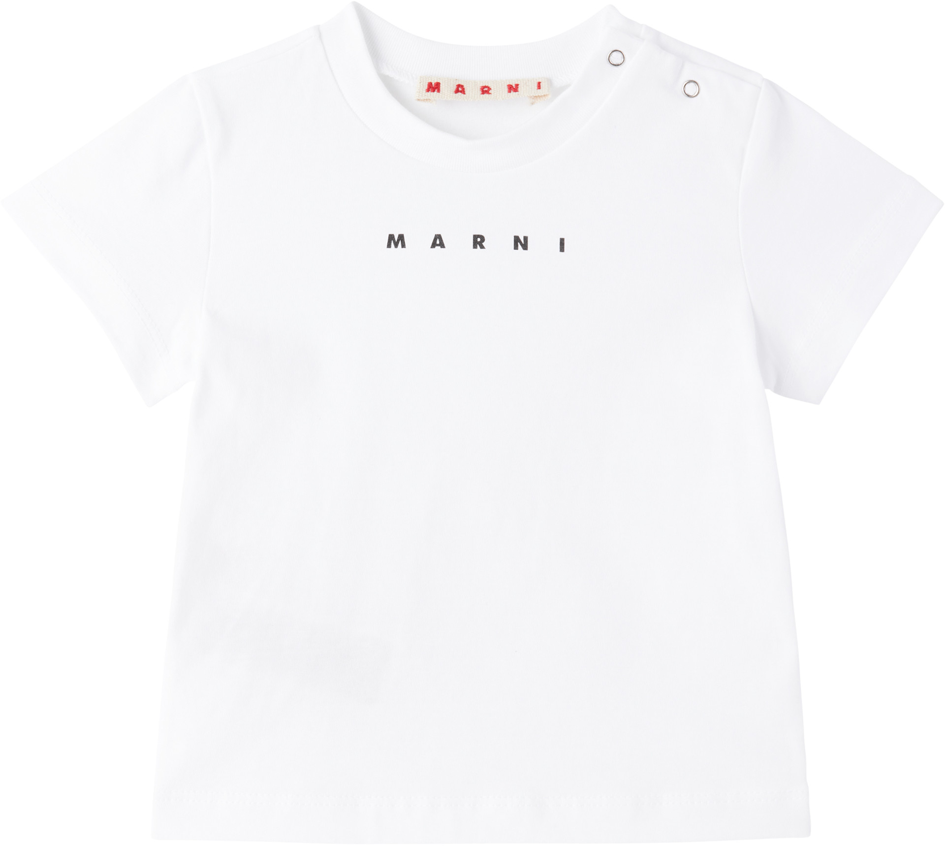 Marni - Bébé | T-shirt blanc à logo