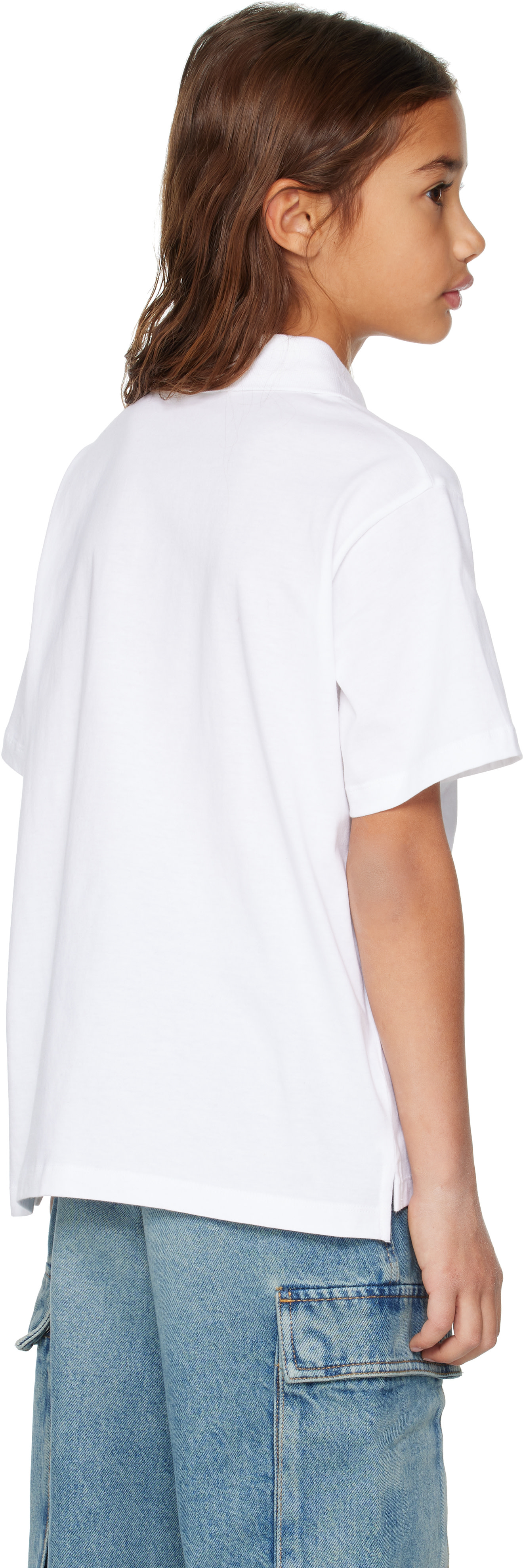 Marni - Enfant | Polo blanc en coton