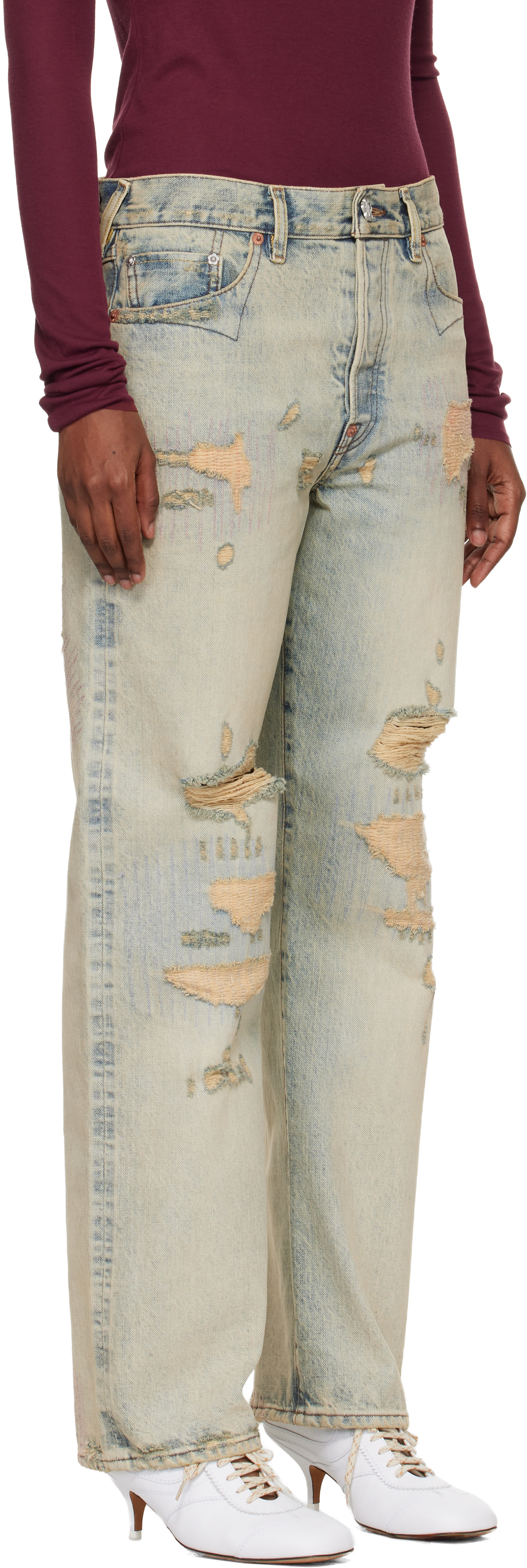 Kenzo - Jean droit bleu