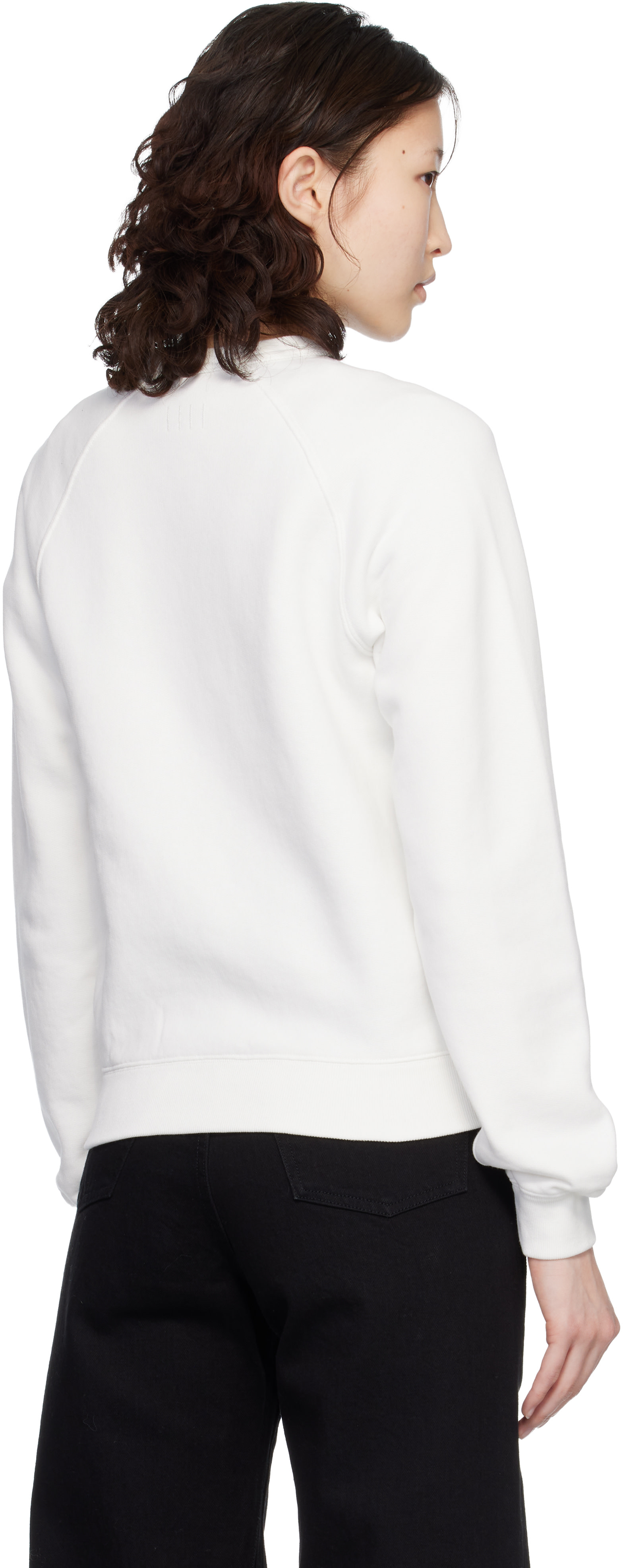 Kenzo - Pull molletonné blanc cassé - BOKE FLOWER 2.0