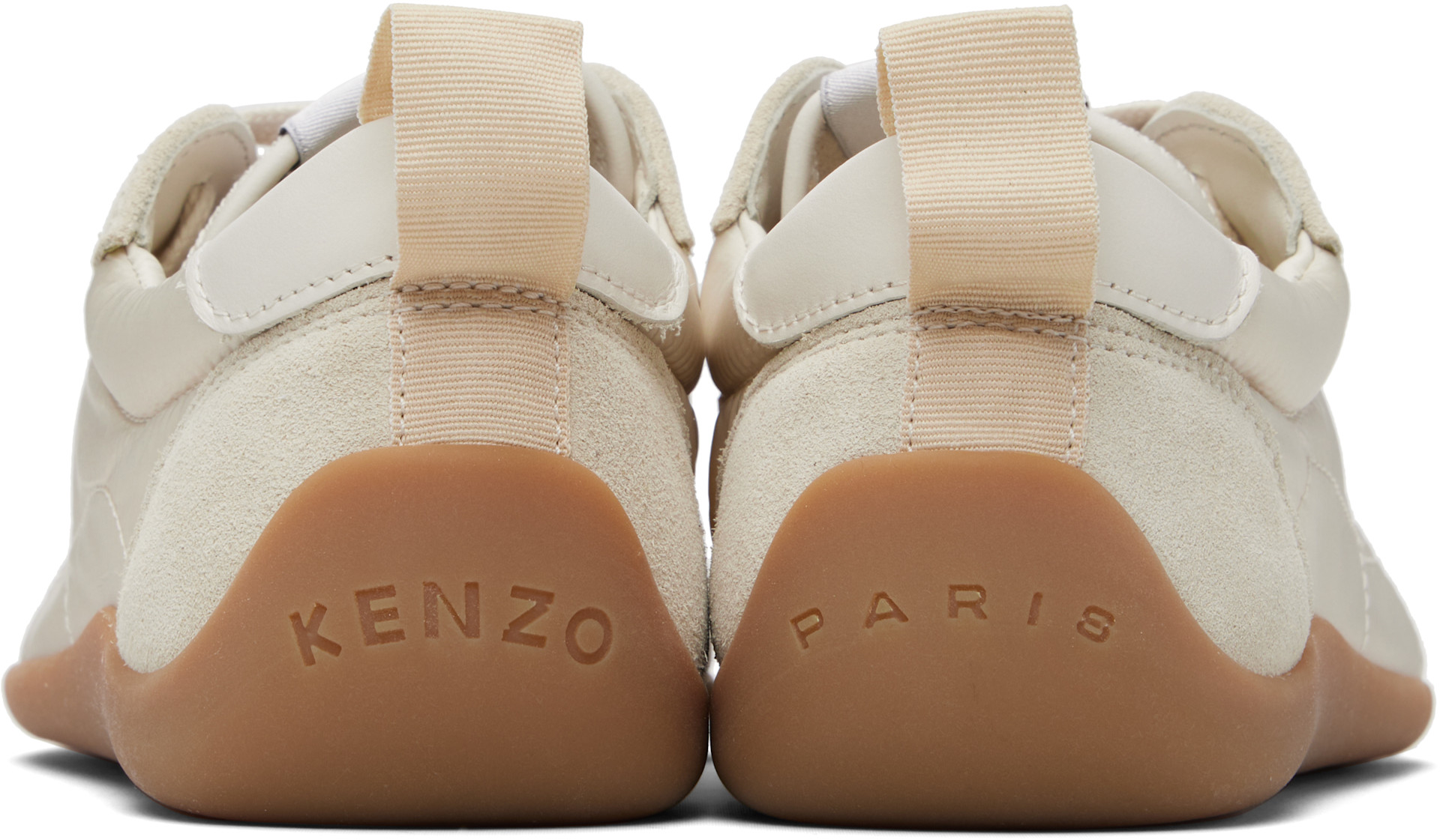 Kenzo - Baskets basses 'KENZO Striker' blanc cassé