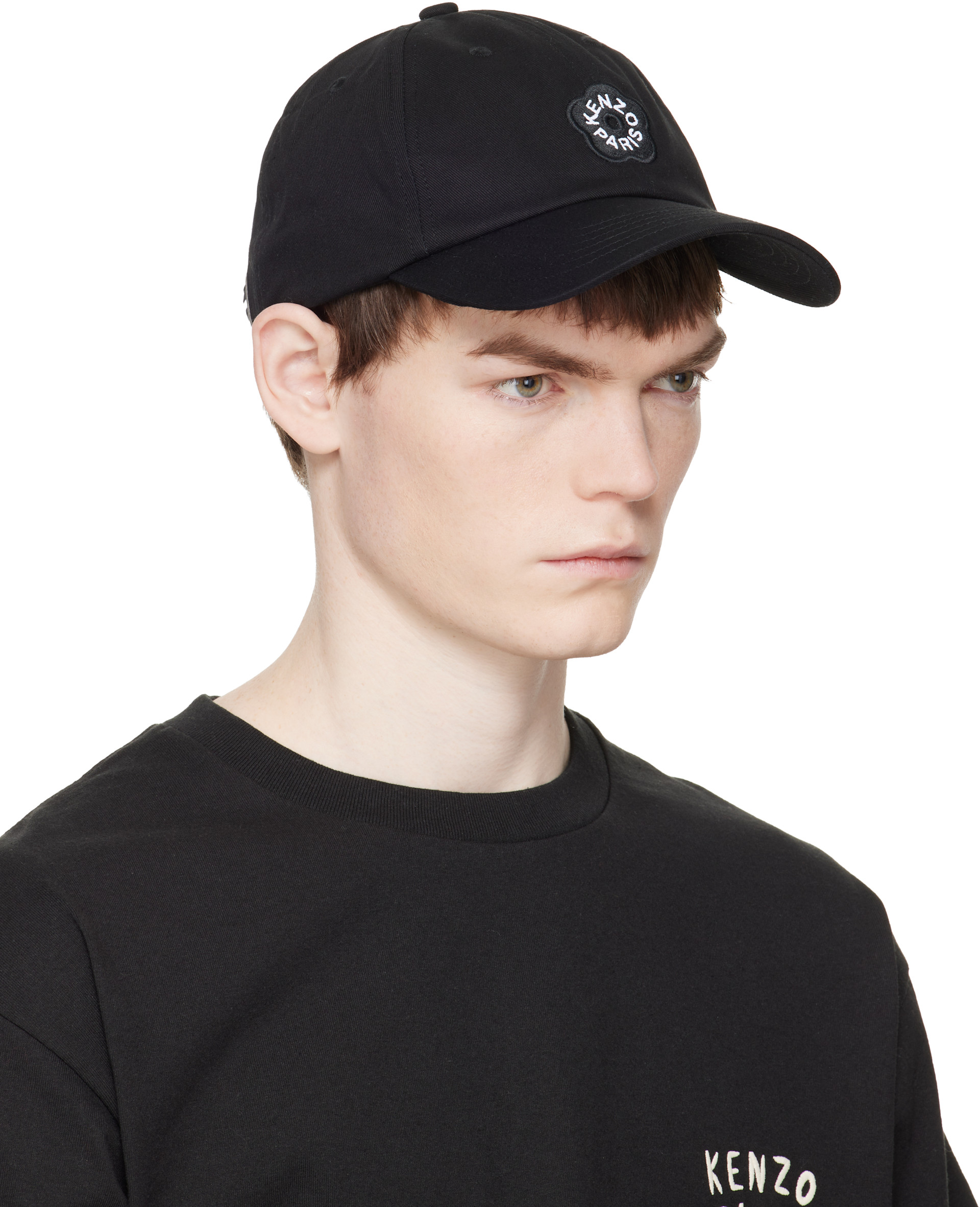 Kenzo - Black Kenzo Paris 'Boke Flower 2.0' Embroidered Cap