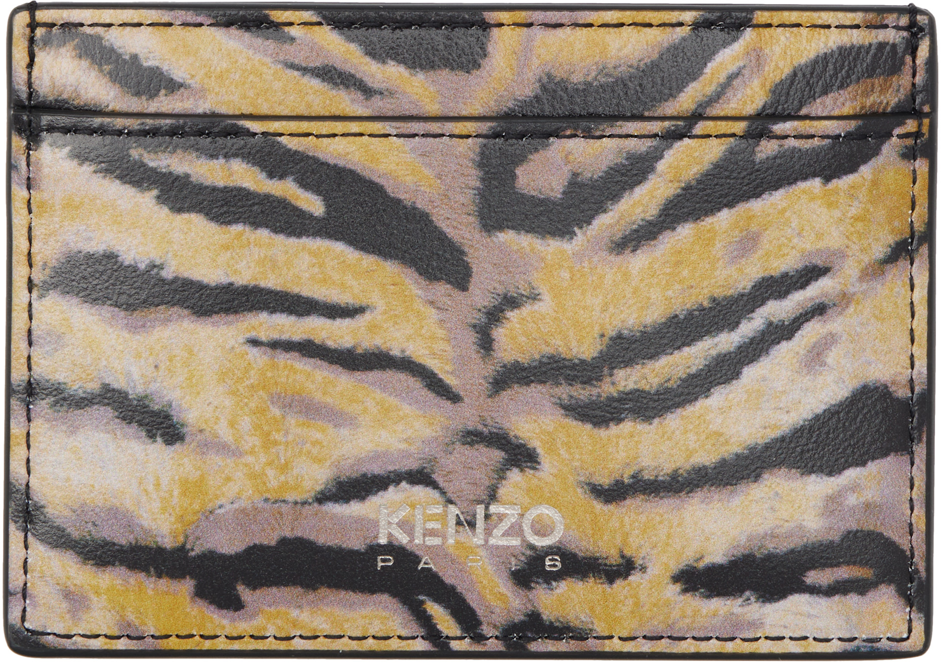 Kenzo - Yellow Kenzo Paris 'KENZO Tiger' Card Holder