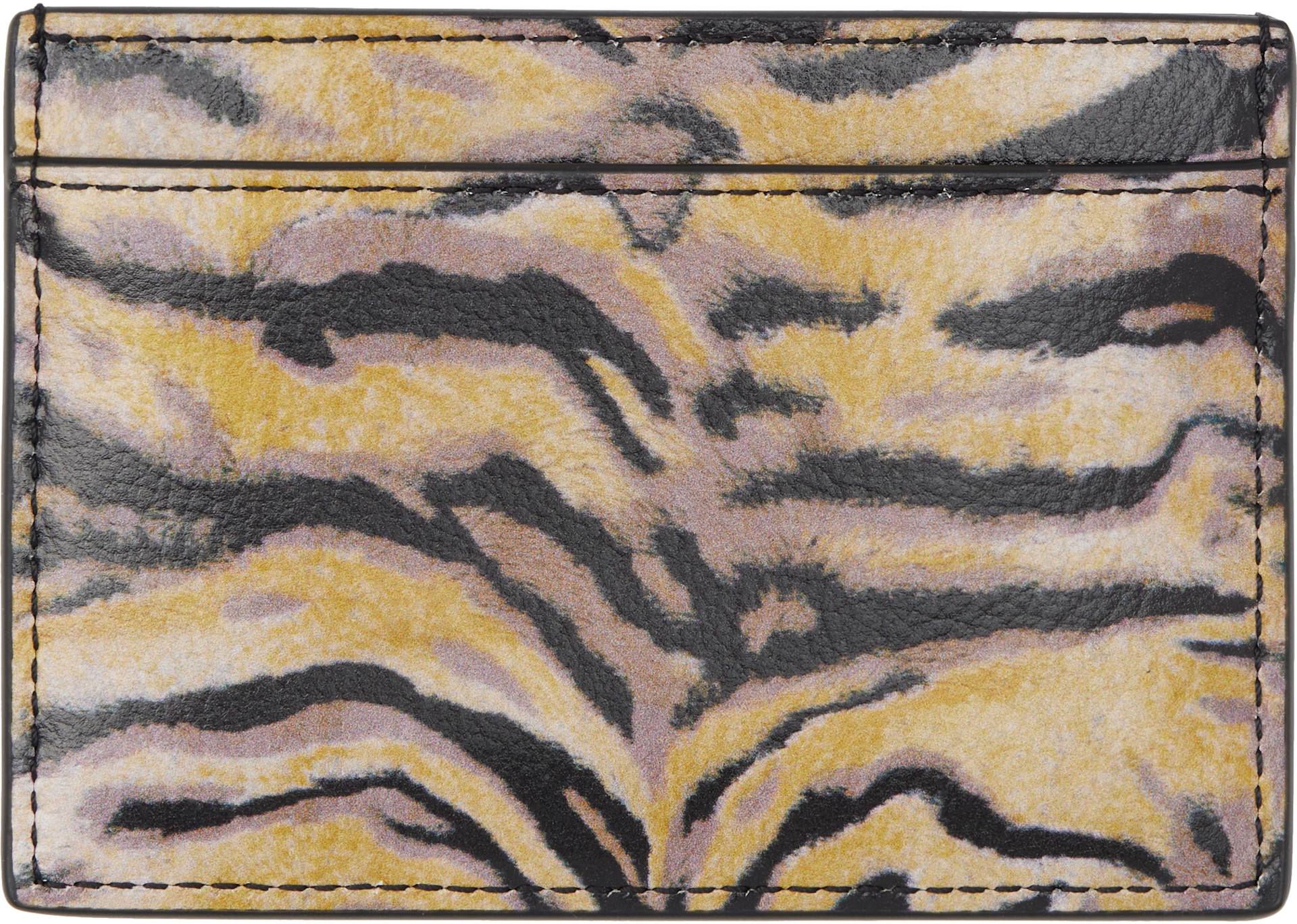 Kenzo - Yellow Kenzo Paris 'KENZO Tiger' Card Holder