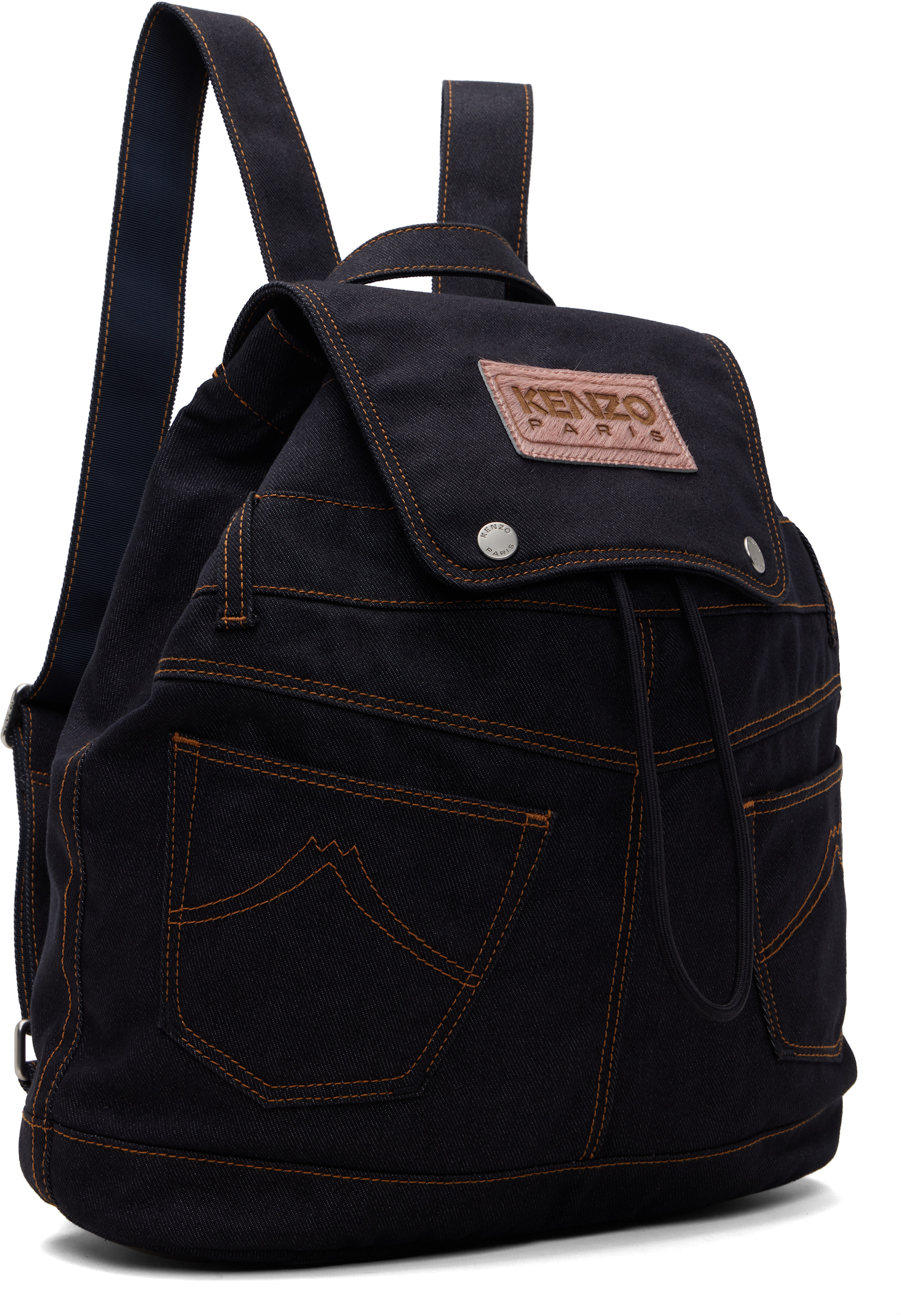 KENZO ネイビーKenzo BUMBAG ネイビー　fa55sa603fp5 Kenzo Kampus Tiger Belt Bag In Navy Blue – Lady Vogue Shopper