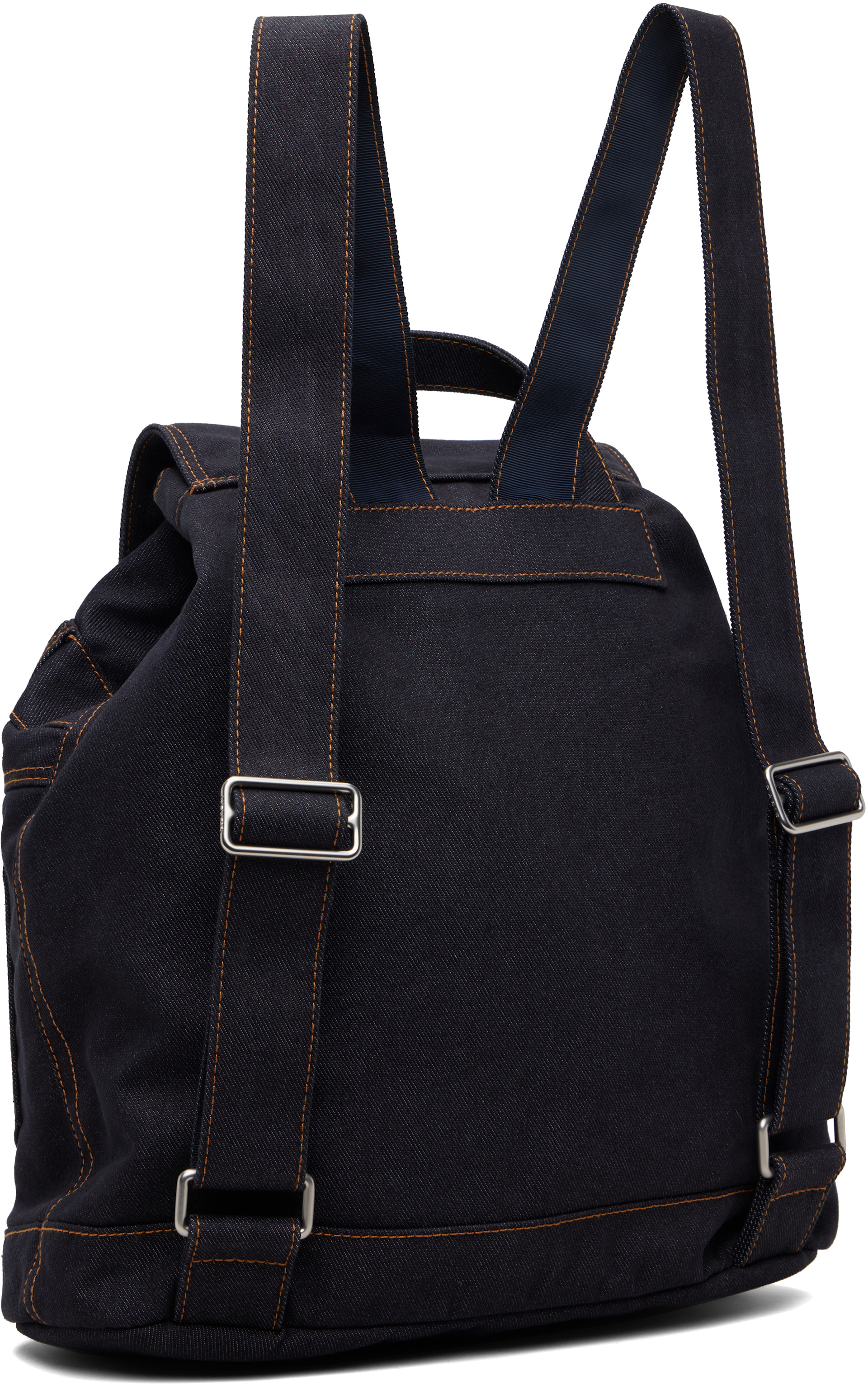 KENZO ネイビーKenzo BUMBAG ネイビー　fa55sa603fp5 Kenzo: ネイビー Kenzo Paris 'KENZO Five Pockets' バックパック