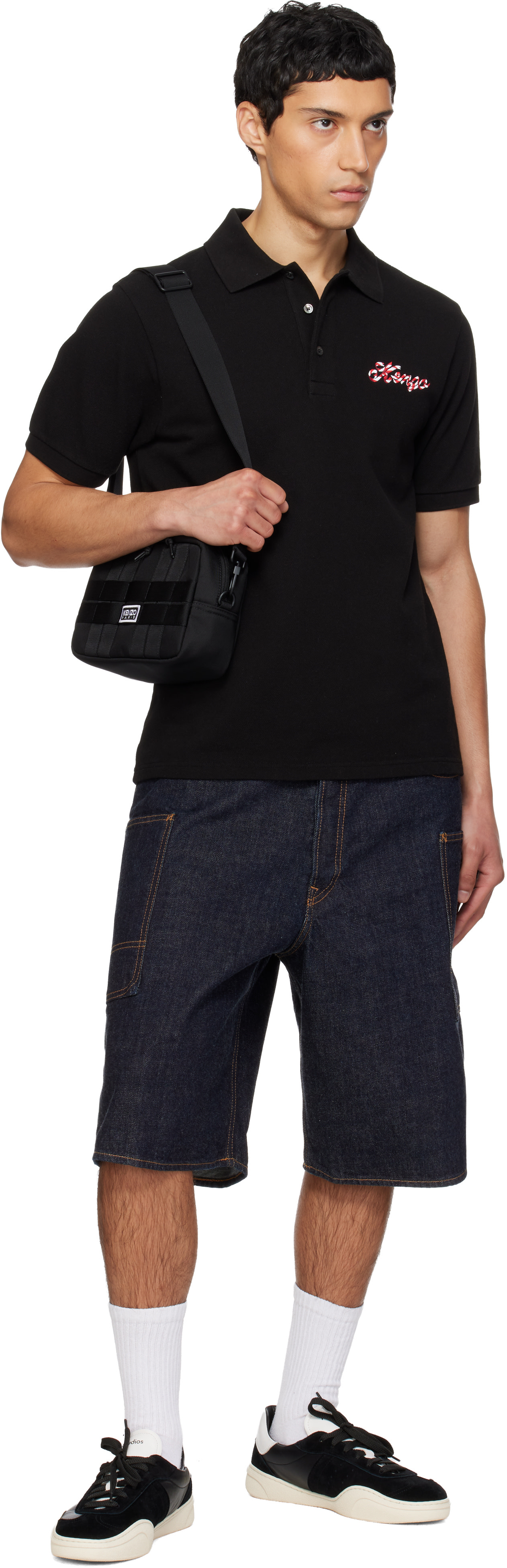 Kenzo - Black Kenzo Paris Crossbody Bag