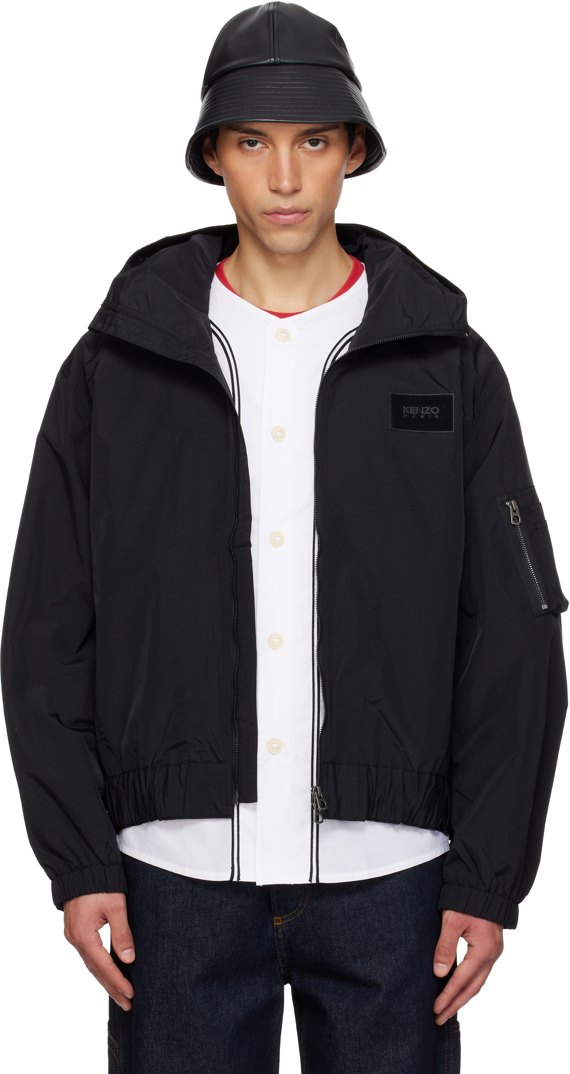 Kenzo: ブラック Kenzo Paris 'KENZO Winter Holidays' ウインド