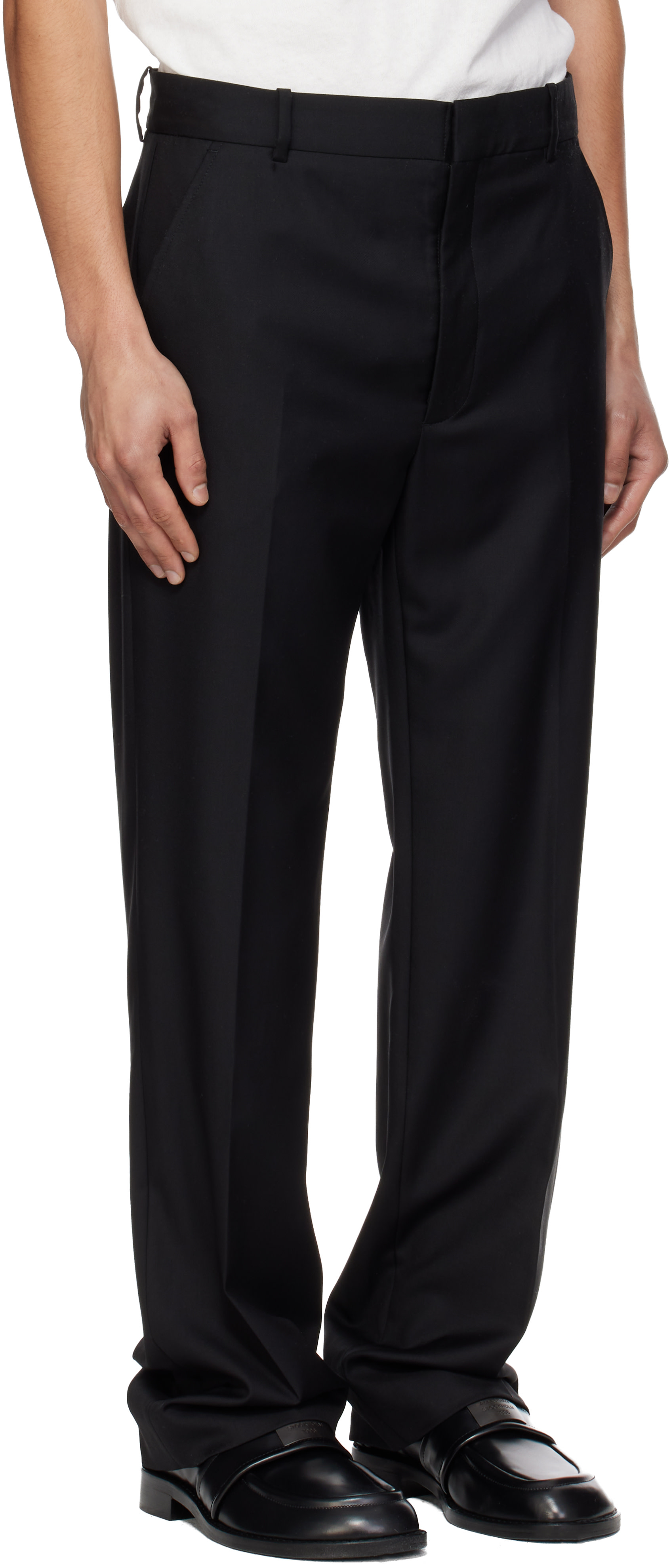 Kenzo - Black Kenzo Paris Straight Tailored Trousers