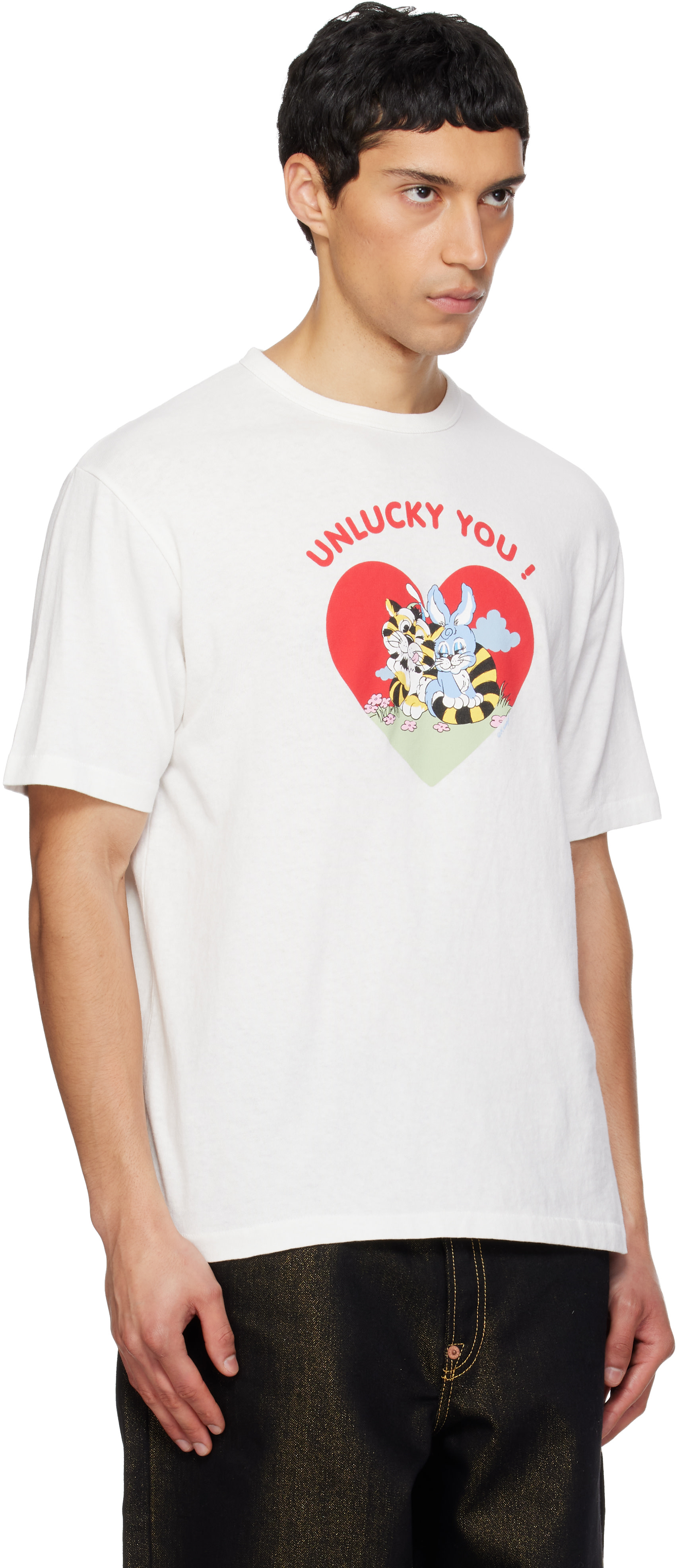 Kenzo - T-shirt blanc à image