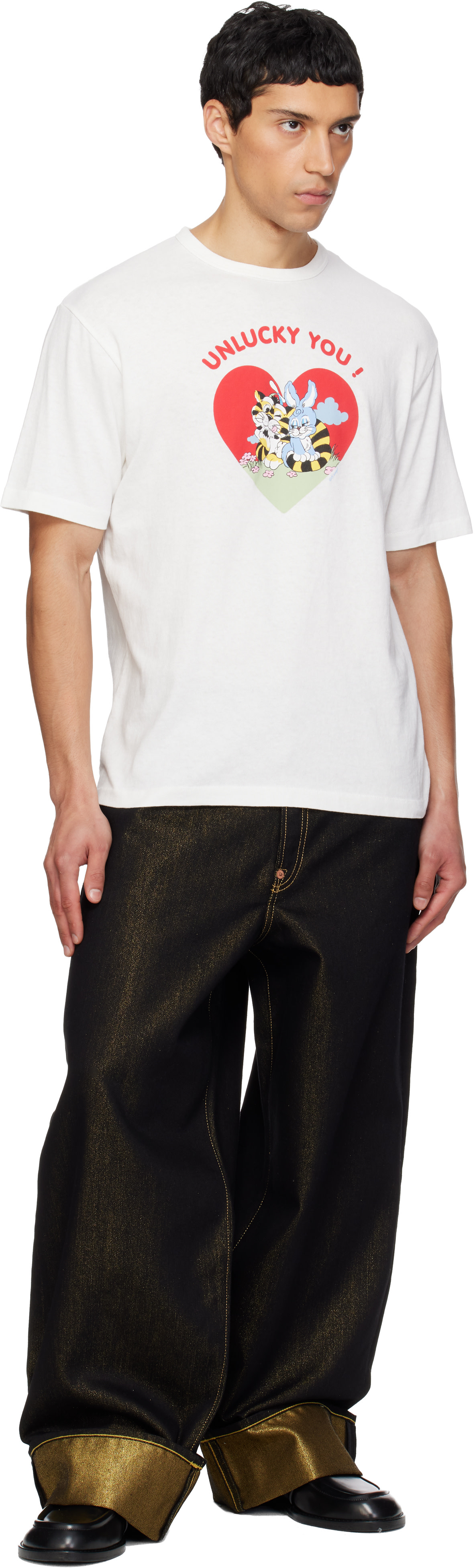 Kenzo - T-shirt blanc à image