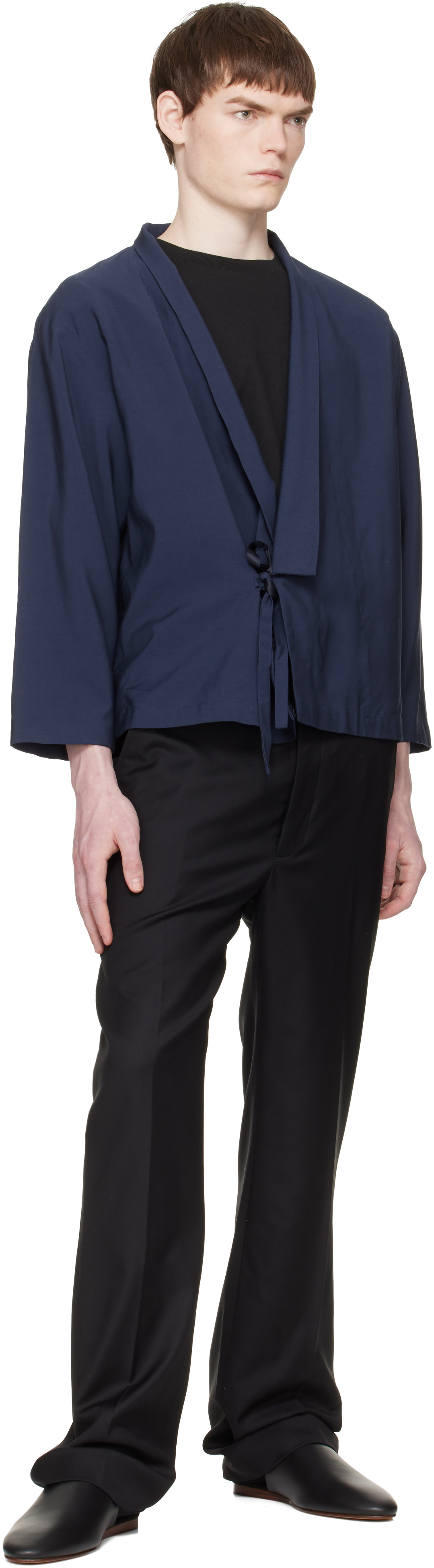Kenzo: Black Kenzo Paris 'KENZO-Luke' Mule Slip-on Loafers | SSENSE