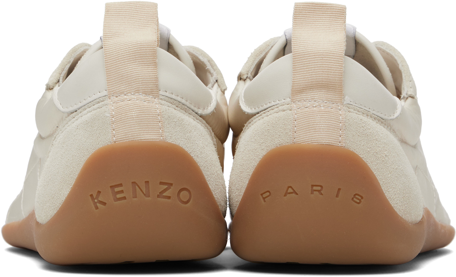Kenzo - Baskets basses 'KENZO Striker' blanc cassé