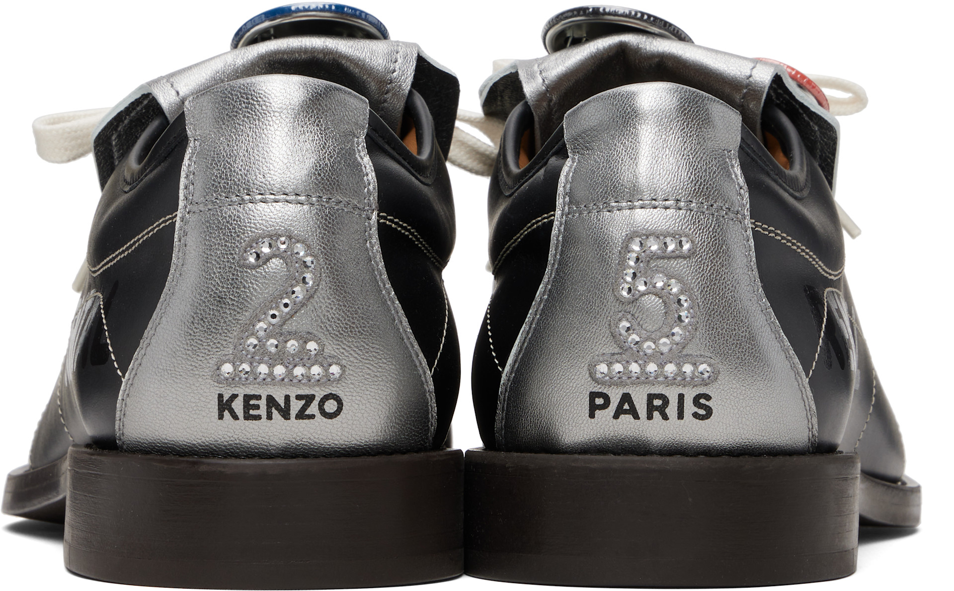 Kenzo - Black Kenzo Paris 'KENZO Striker' Bow Derbys