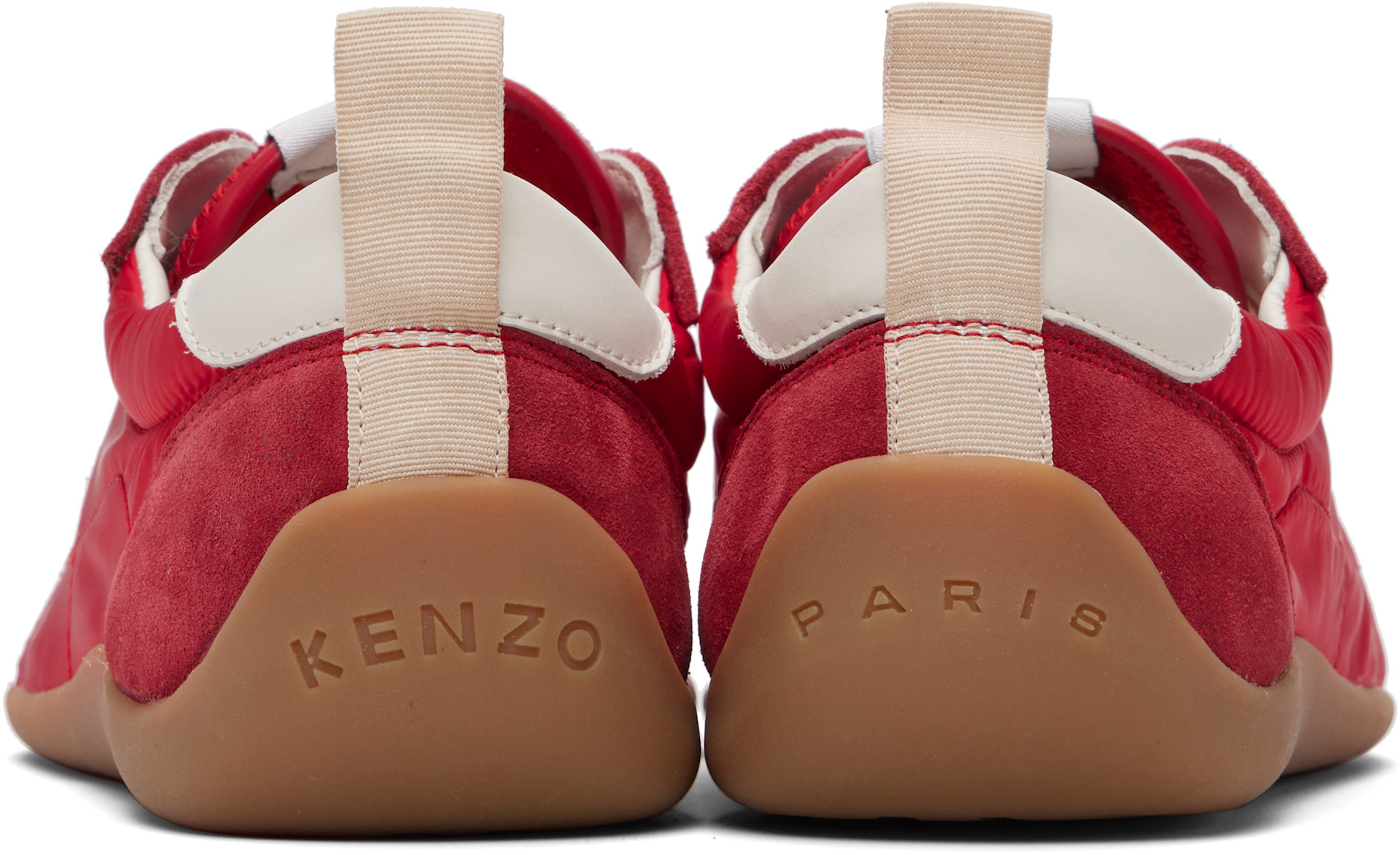 Kenzo - Baskets basses 'KENZO Striker' rouges
