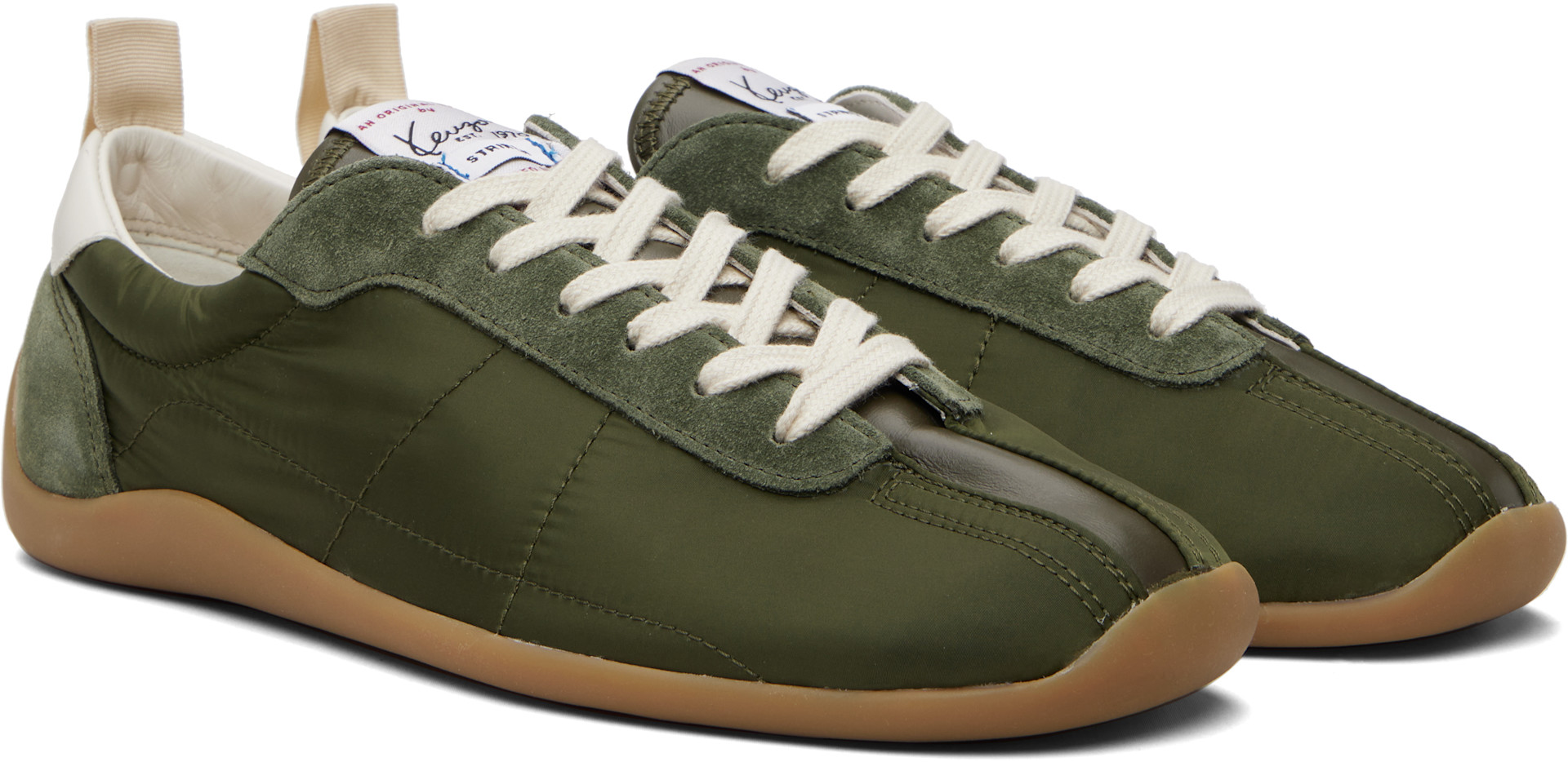 Kenzo - Baskets basses 'KENZO Striker' kaki