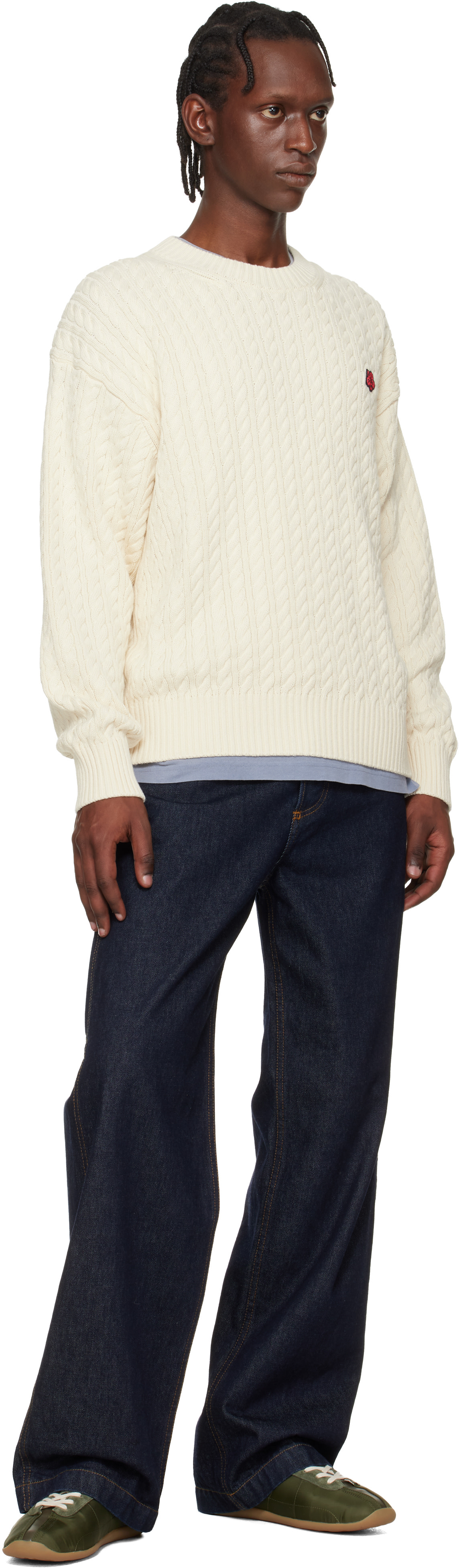 Kenzo - Baskets basses 'KENZO Striker' kaki