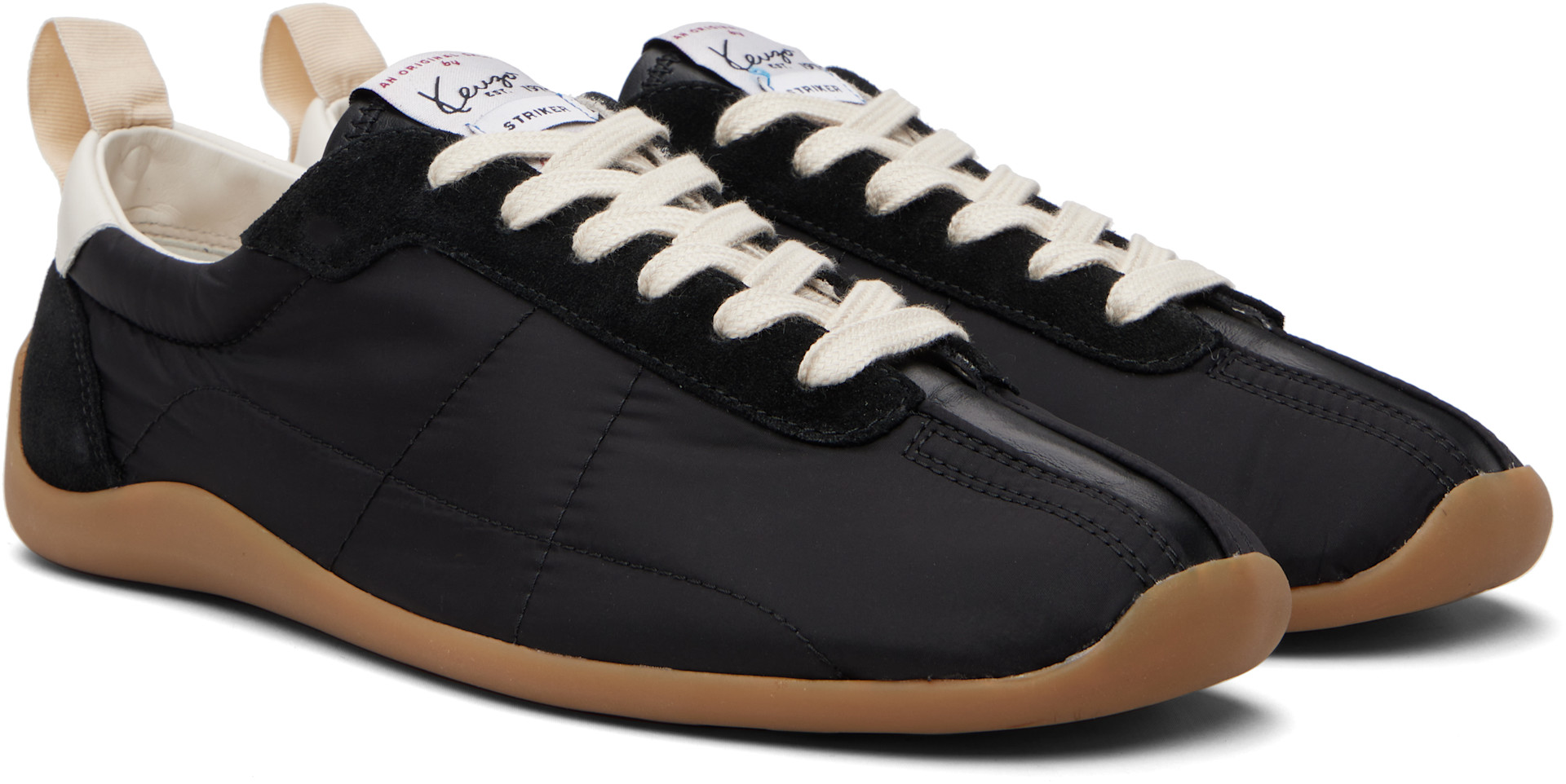 Kenzo - Black Kenzo Paris 'KENZO Striker' Low Top Sneakers