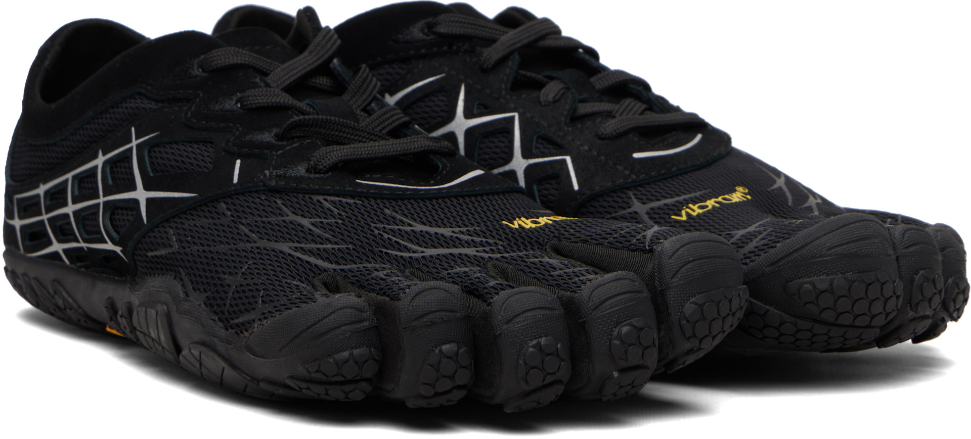 Vibram FiveFingers: Black Seeya LS EVO Sneakers | SSENSE Singapore