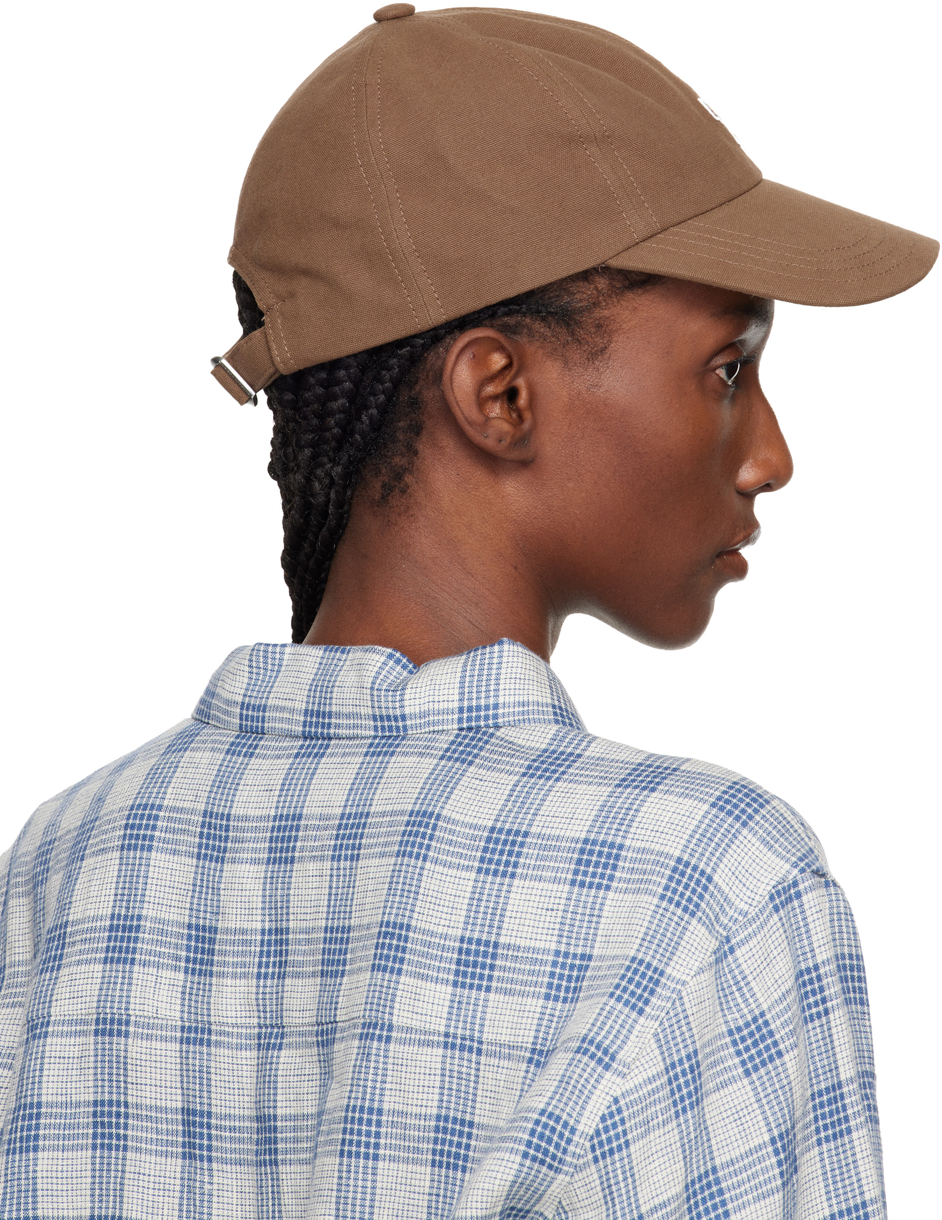 Maison Kitsuné: Brown Baby Fox Cap | SSENSE