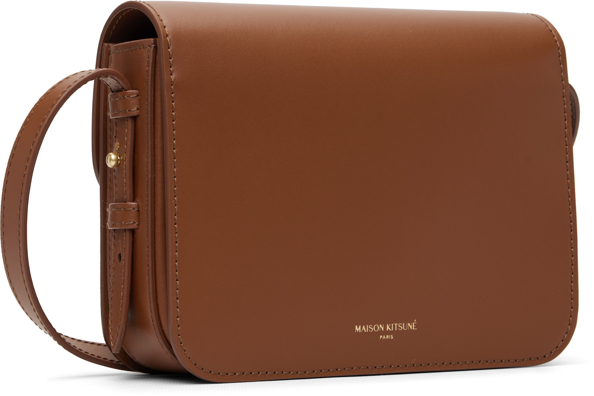 Maison Kitsuné - Sac Edie brun clair