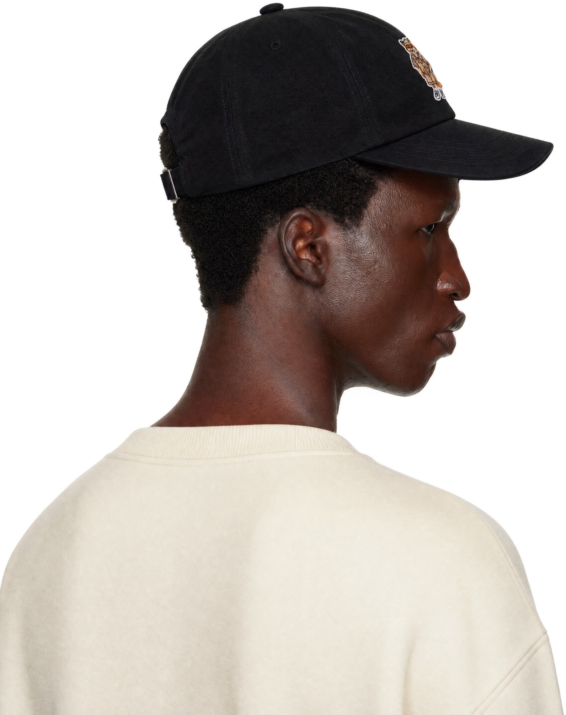 Maison Kitsuné - Black Dressed Fox Cap